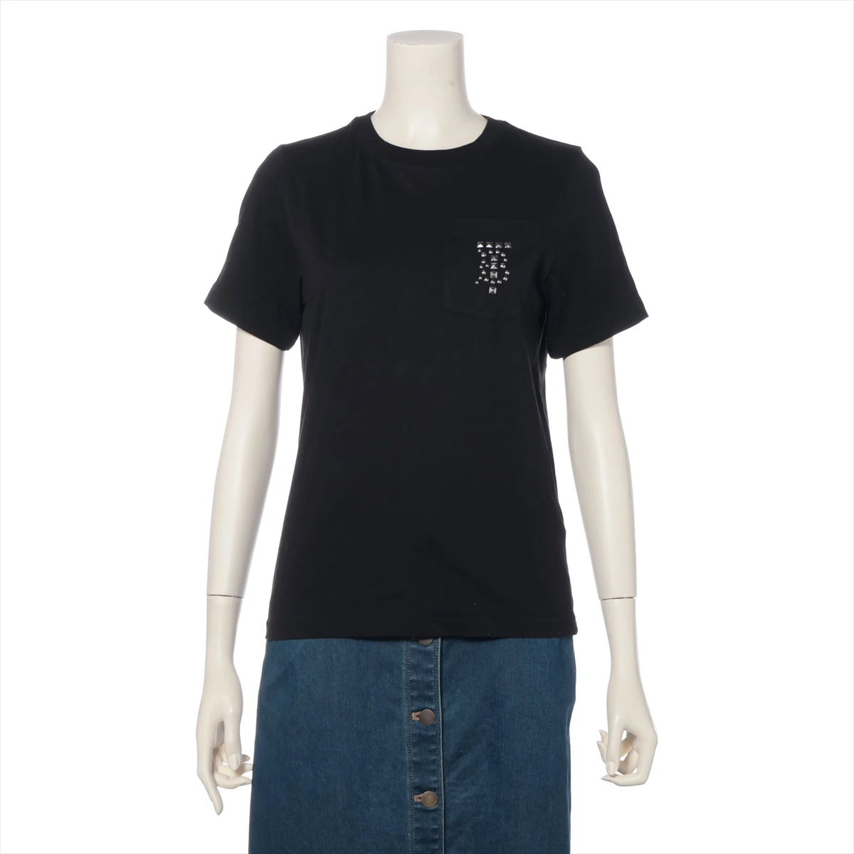 バーバリー コットン Tシャツ 12Y152㎝ キッズ ブラック 8047951 