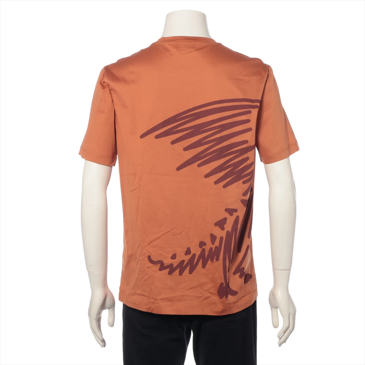 訳アリ　エルメス　Tシャツ ロープ柄　コルドリエール　コットン 訳アリ エルメス Tシャツ ロープ柄 コルドリエール コットン