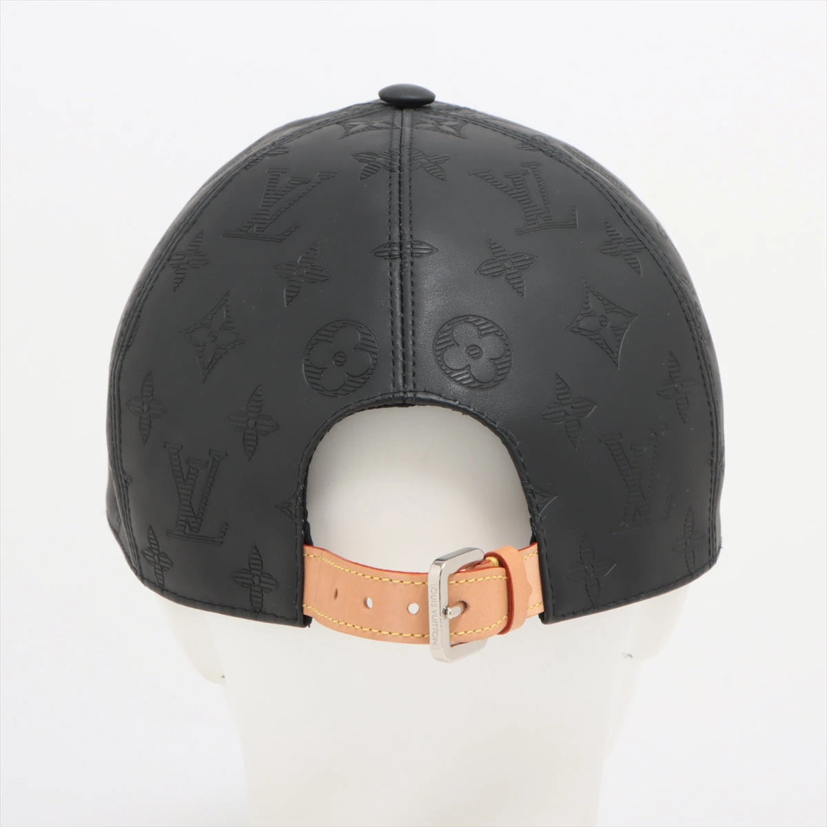 ヴィトン M76581 モノグラムシャドウ AL1292 キャップ レザー