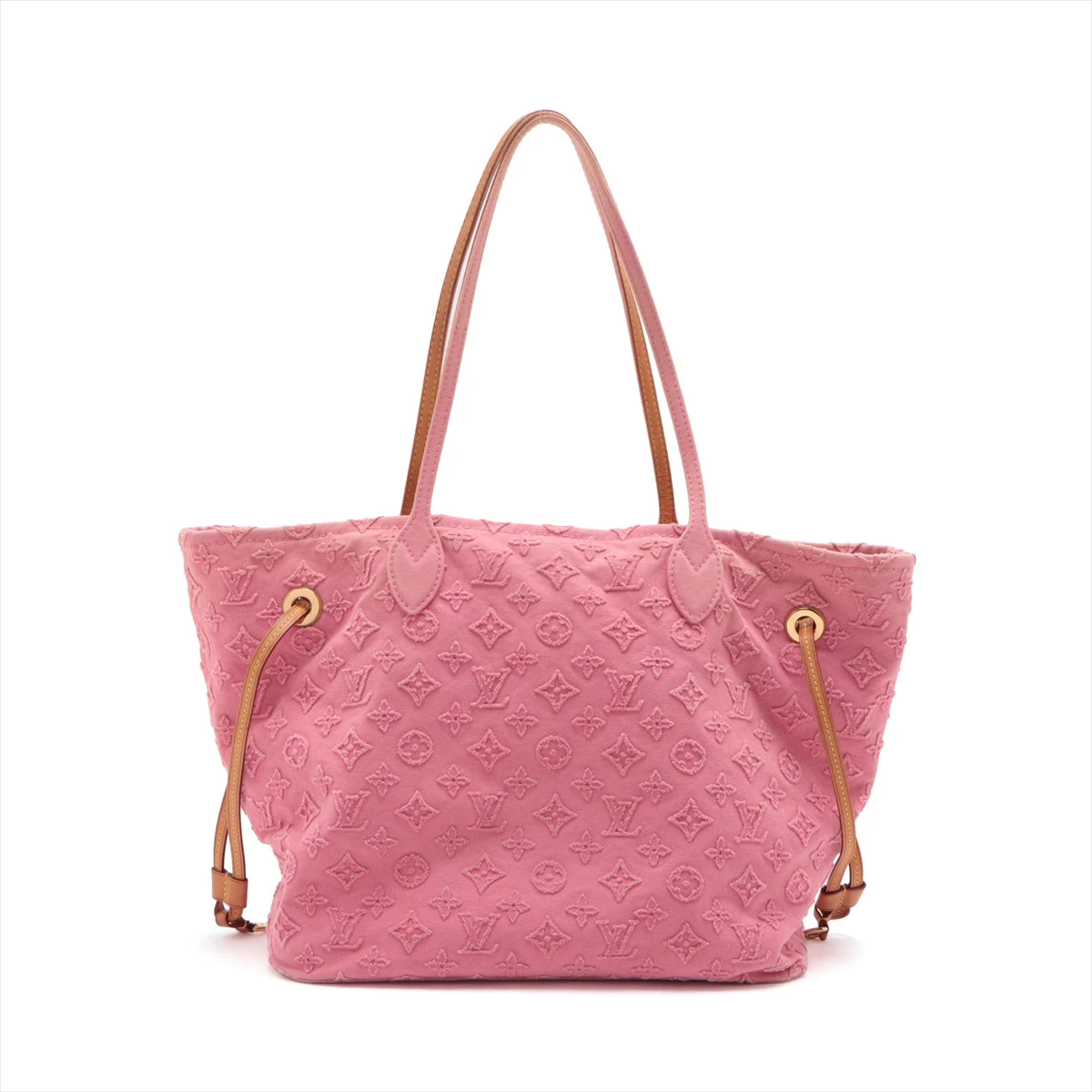 ルイヴィトン LOUIS VUITTON ネヴァーフルMM M40834 モノグラム・ストーン  カバン 肩掛け トートバッグ ショルダーバッグ レザー/キャンバス ローズ ピンク ルイ・ヴィトン ネヴァーフル MM モノグラム ストーン M40834 ピンク