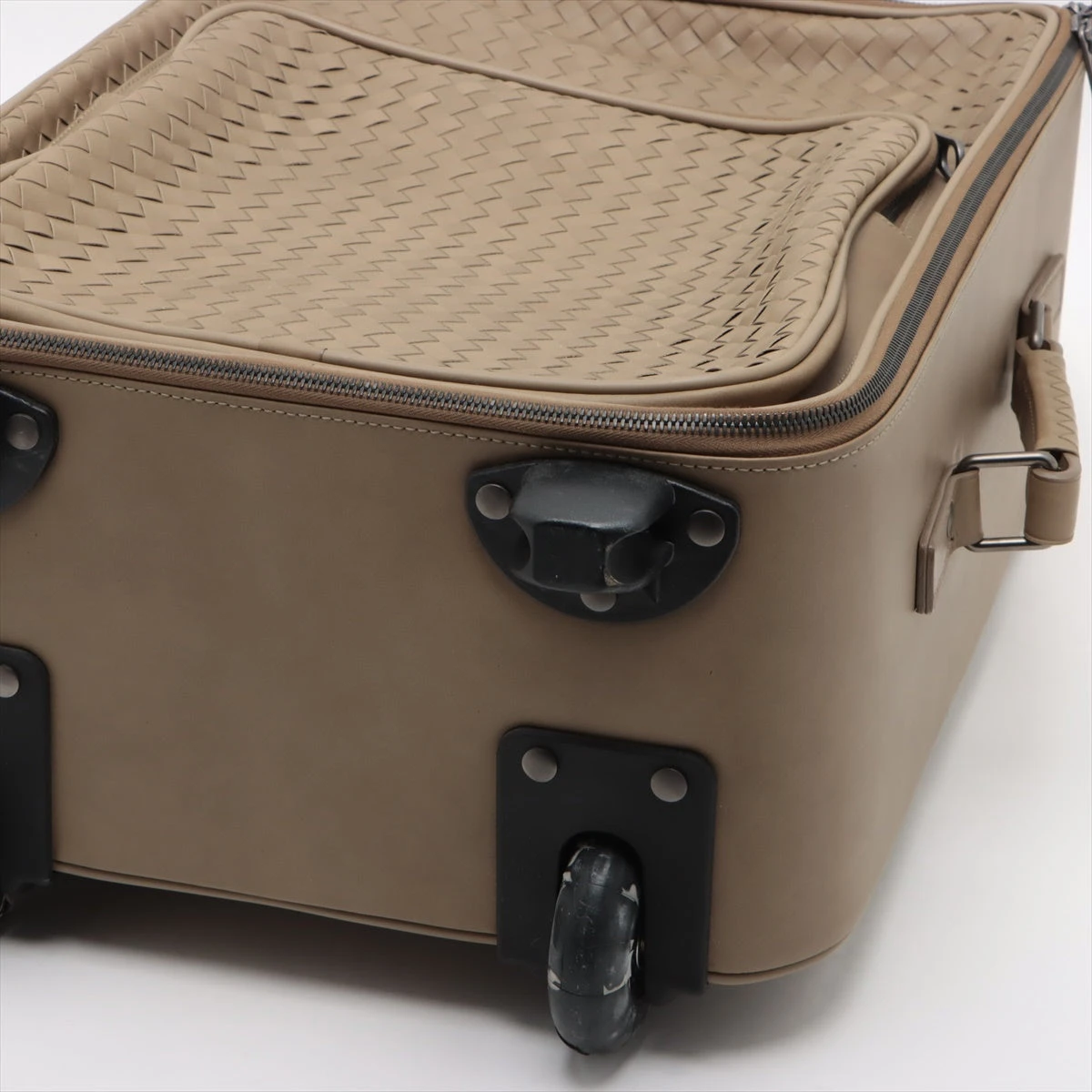 美品 ボッテガヴェネタ マルコポーロ スーツケース イントレチャート PVC 絶版極美品◇ BOTTEGA VENETA ボッテガヴェネタ メンズ スーツ