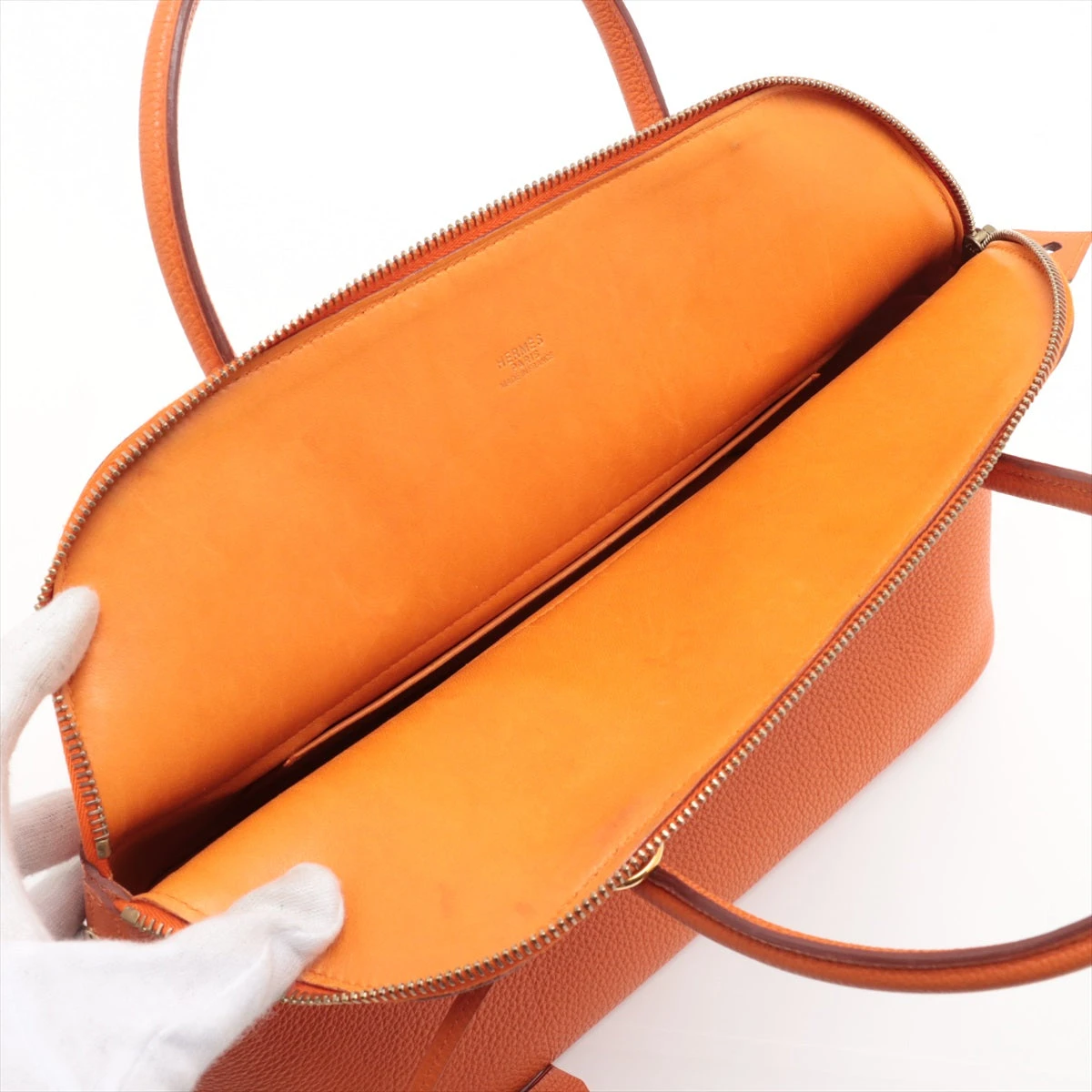 ❤お得なお品❤ボリード31 オレンジ ゴールド金具 トゴ エルメス □E 