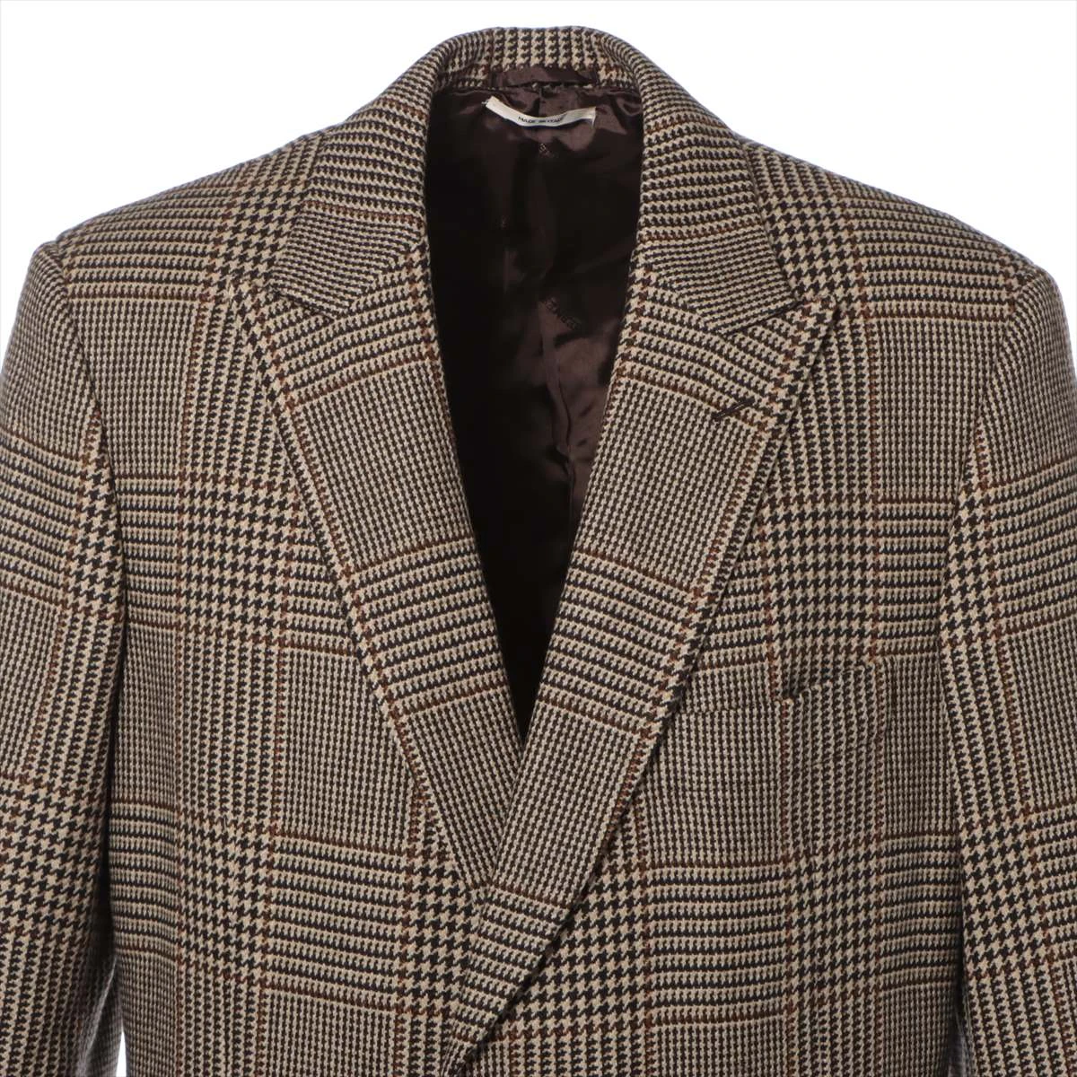 エルメス カシミヤ コート 52 メンズ ブラウン A2542189｜中古