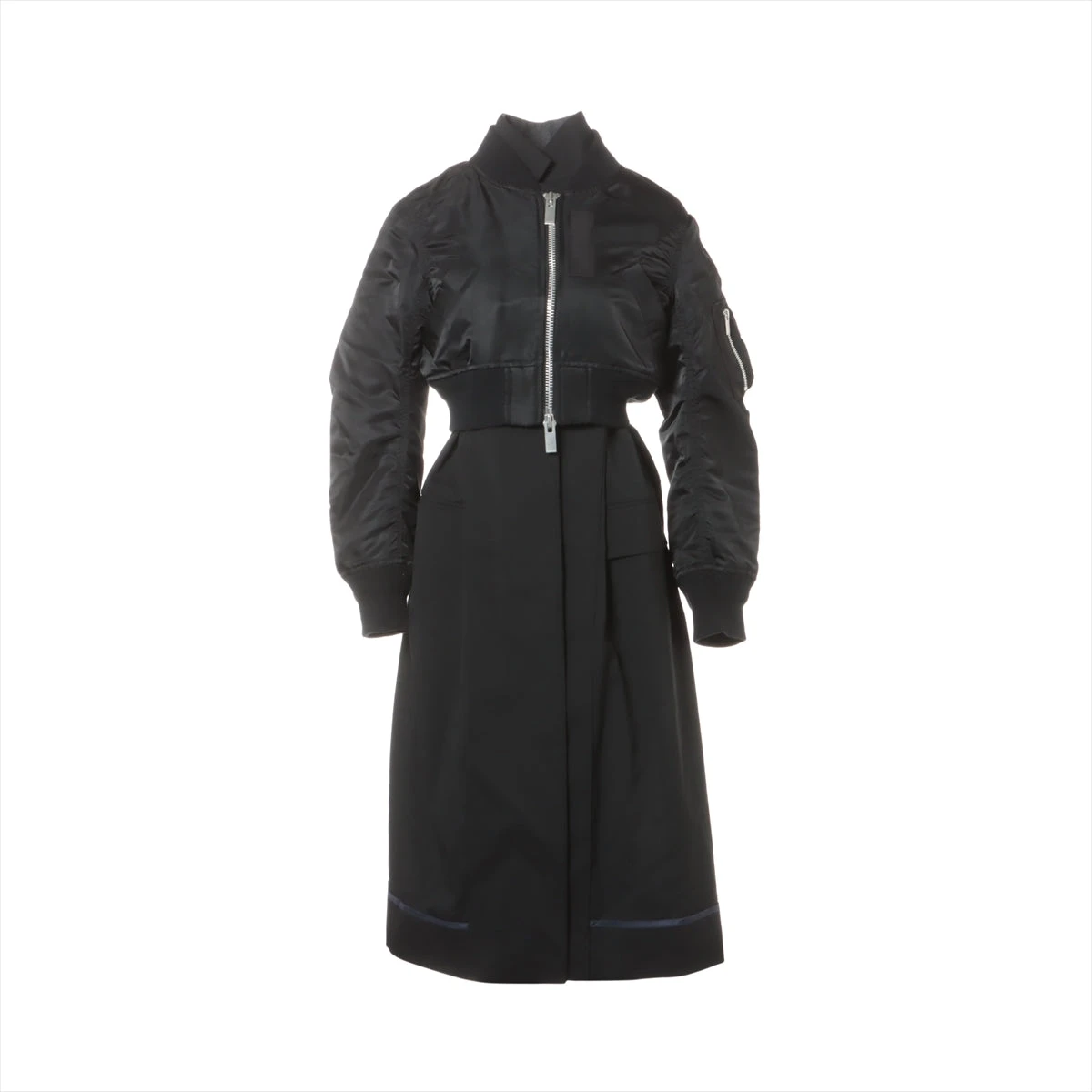 極美品 Sacai サカイ ボアドッキングジャケット ロングコート 2025年最新】sacai コート ドッキングの人気アイテム - メルカリ