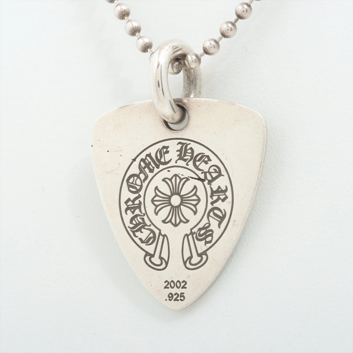 クロムハーツ ギターピック ネックレス 925 19.8g スター