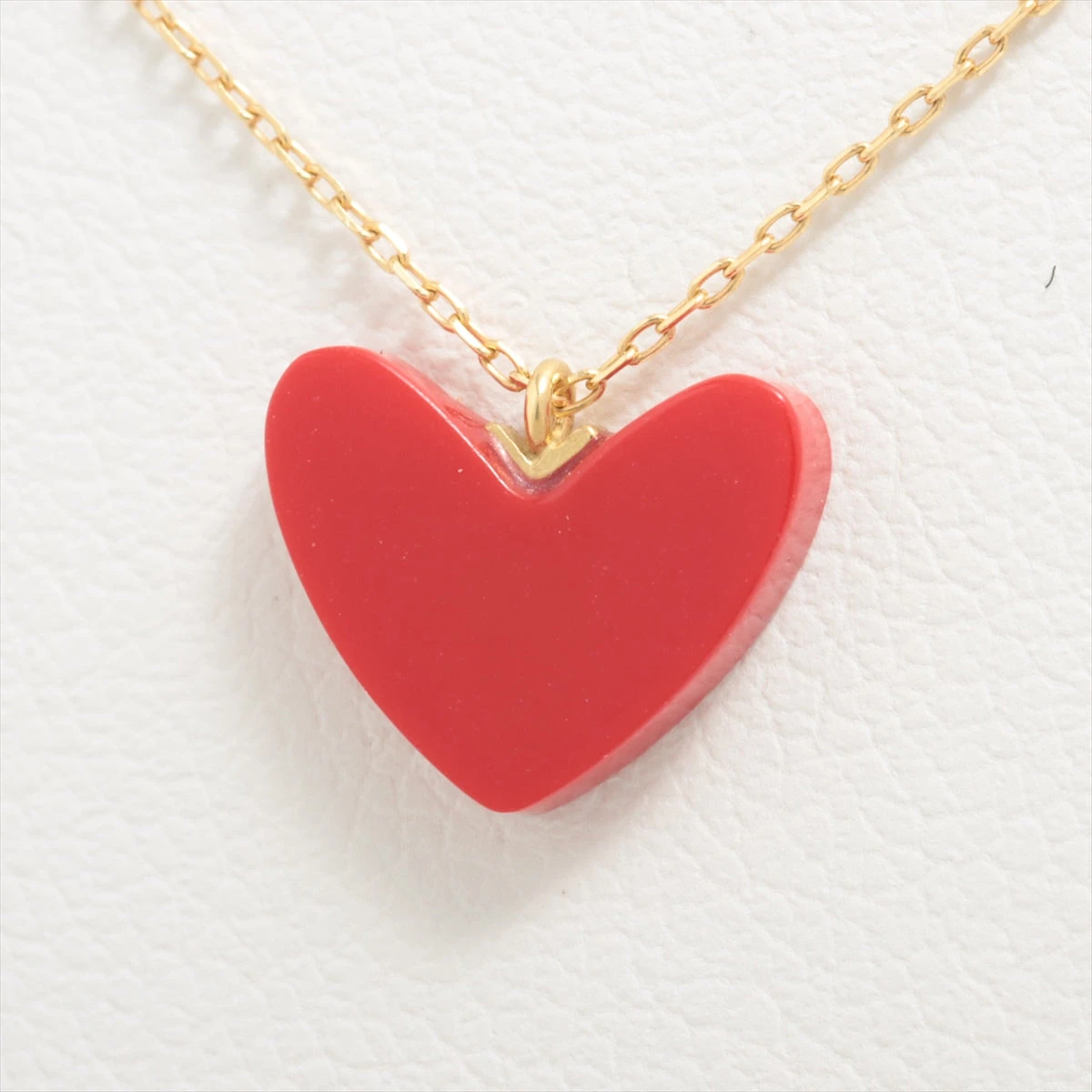 アーカー ティランハート カラーストーン ネックレス 750(YG) 0.8g  