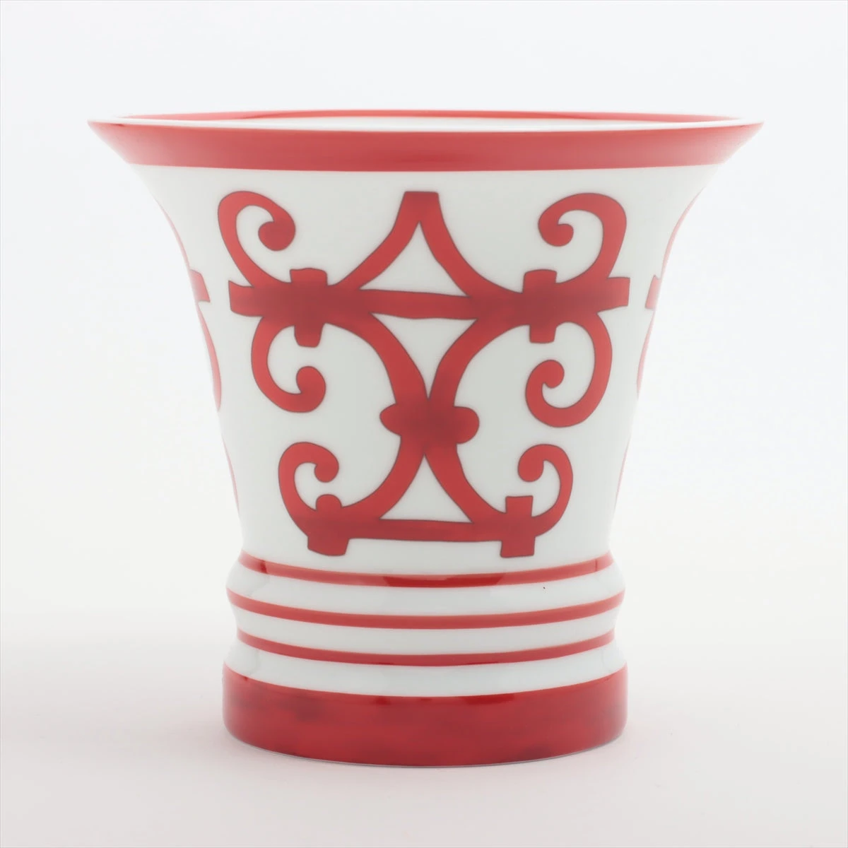 エルメス ガダルキヴィール 花瓶 陶器 レッド A2612004｜中古ブランド 