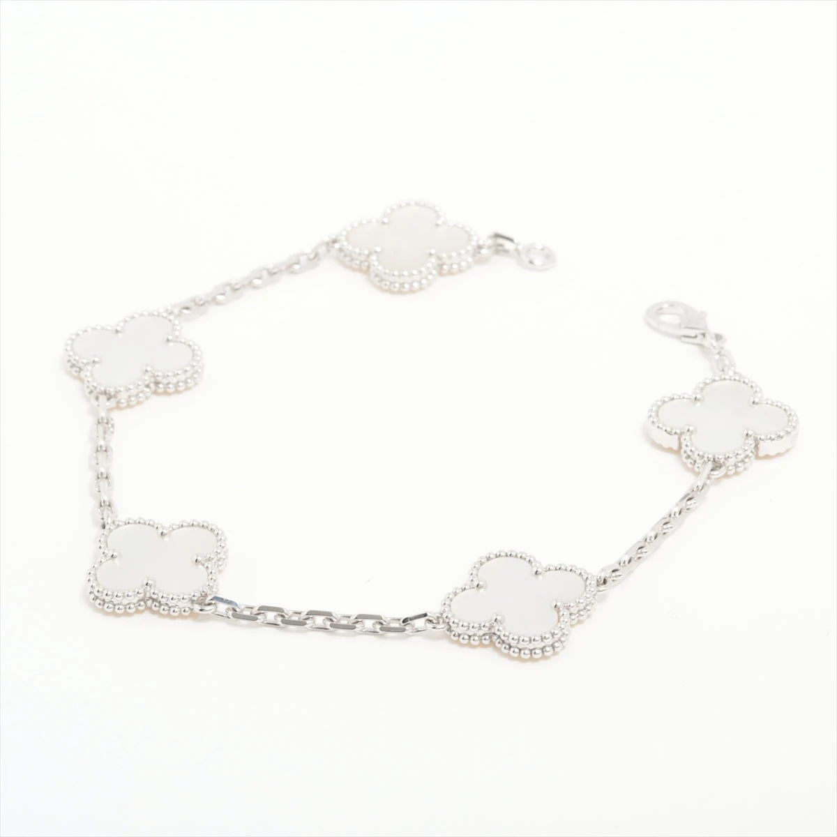 【USED】ヴァンクリーフ&アーペル アルハンブラ ブレスレット750 Van Cleef ＆ Arpels Cleef&Arpels VCA ヴァンクリーフ&アーペル