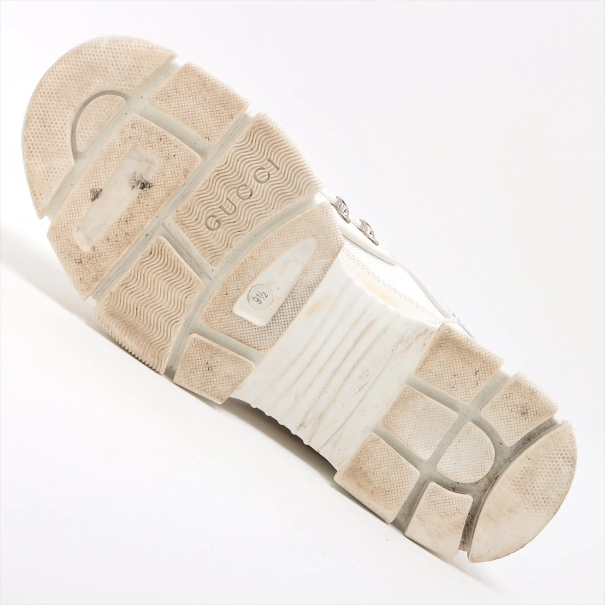 グッチ フラッシュトレック メッシュ×レザー スニーカー 9 1/2 メンズ