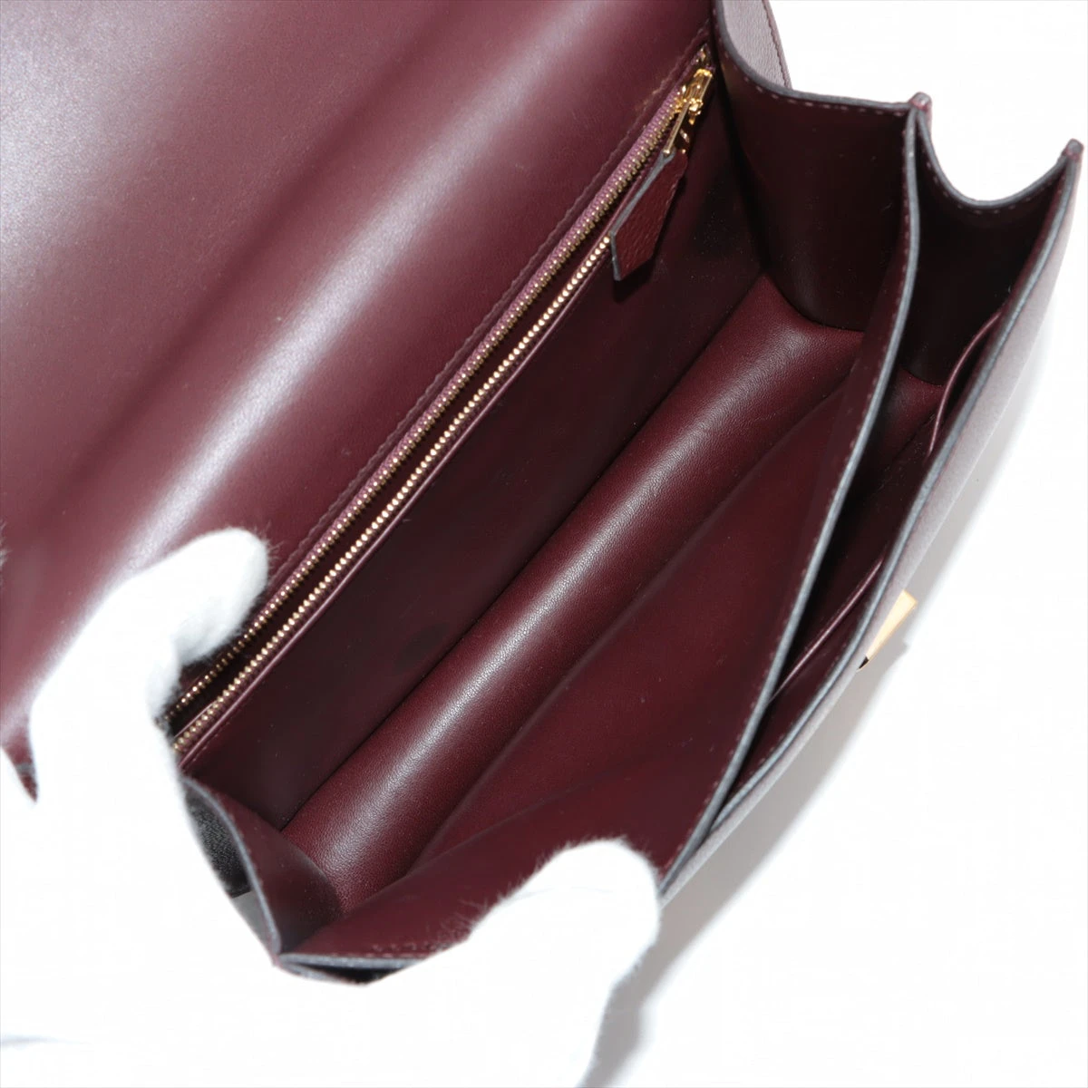 エルメス コンスタンス23 エバーカラー ルージュアッシュ ゴールド金具