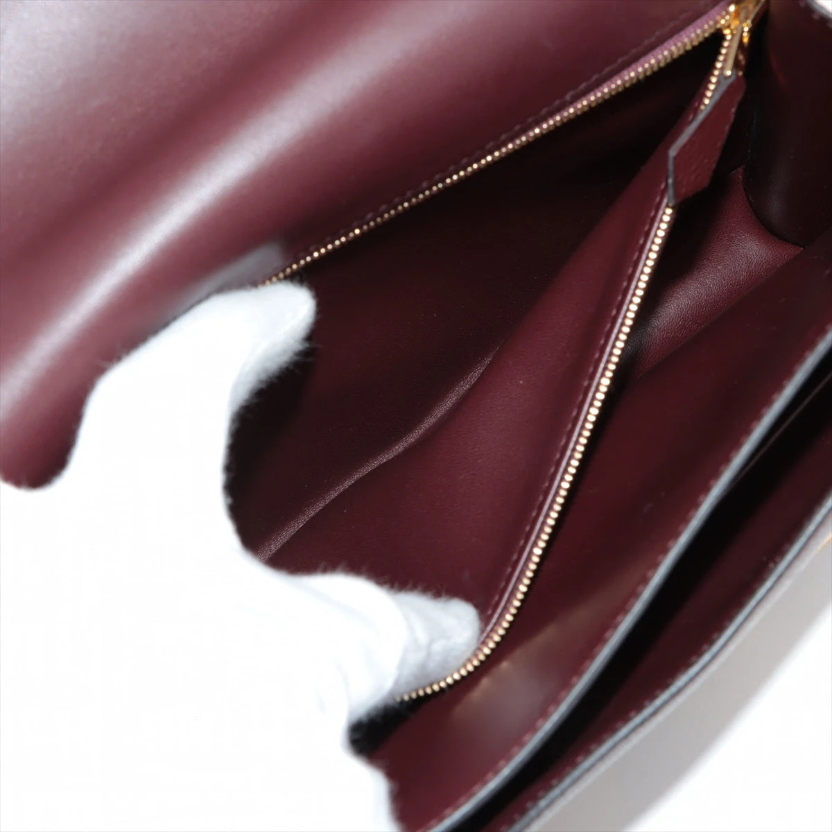 エルメス コンスタンス23 エバーカラー ルージュアッシュ ゴールド金具