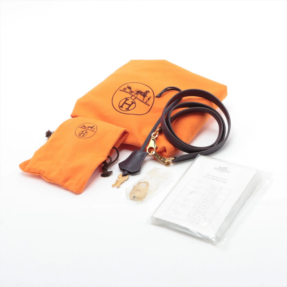 エルメス ケリー32 トゴ カシス ゴールド金具 □F:2002年 ターンロック