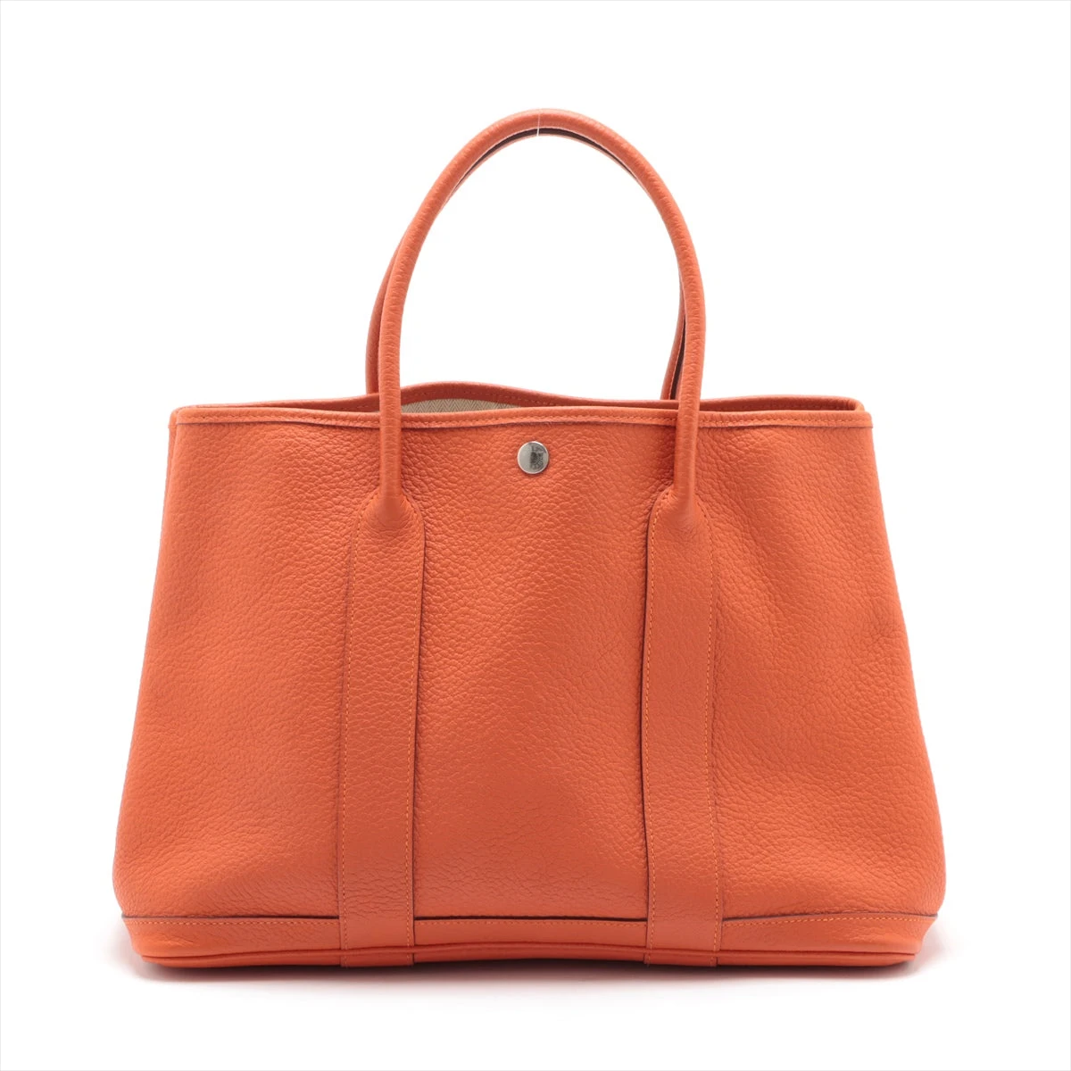 エルメス ガーデンパーティPM カントリー オレンジポピー シルバー金具 □R:2014年