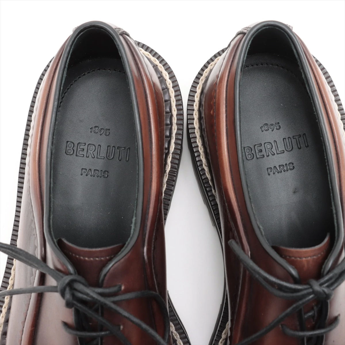 ベルルッティ レザー レザーシューズ 7 1/2 メンズ ブラウン