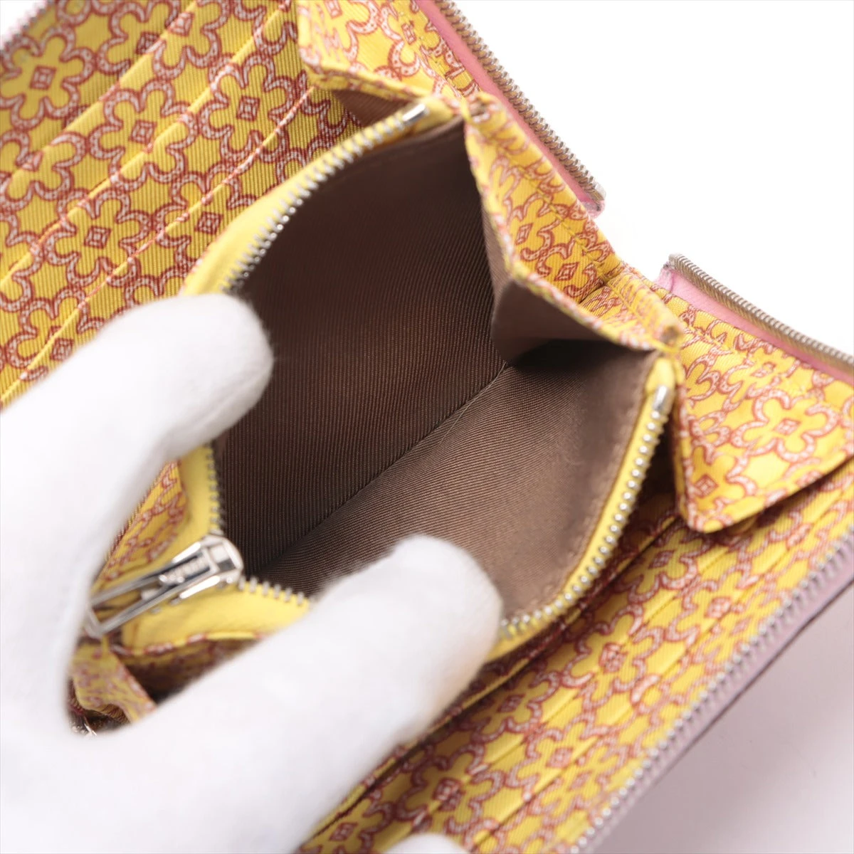 ★HERMES★ ピンクレザーコインケース！！ HERMES - エルメス HERMES アザップ コンパクトミニ シルクイン