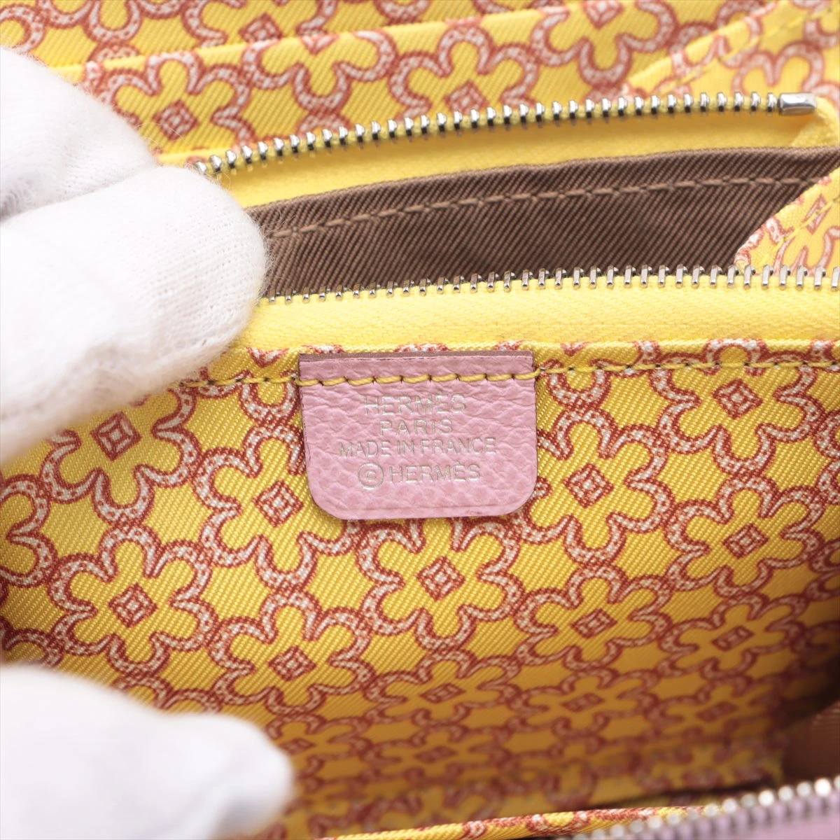 VINTAGE エルメス ドゴン カードケース ピンク系 VINTAGE エルメス ドゴン カードケース ピンク系 (HERMES/カード
