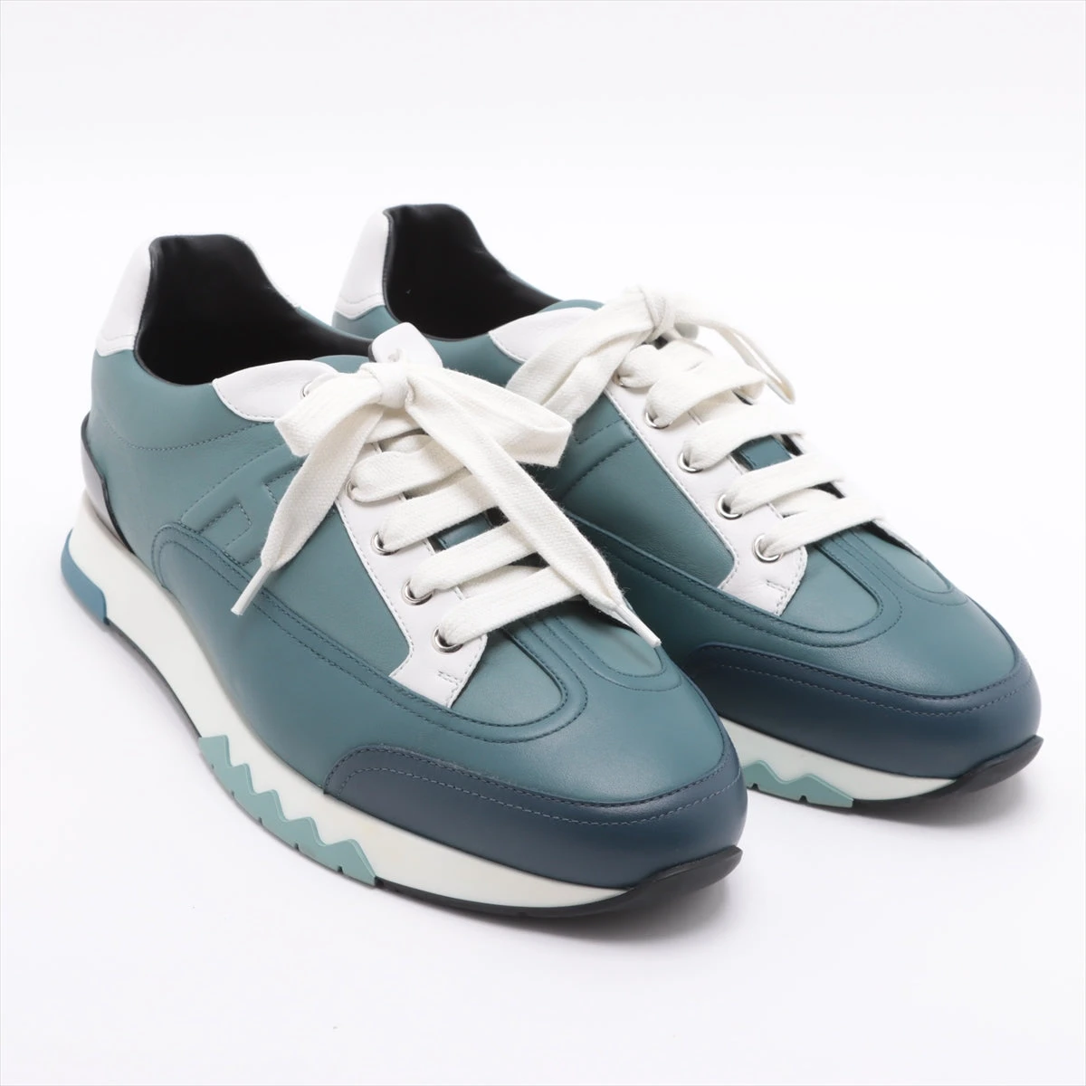 エルメス ヒューゴ レザー スニーカー size 43 メンズ HERMES エルメス クイックスニーカー レザー メンズ サイズ 43