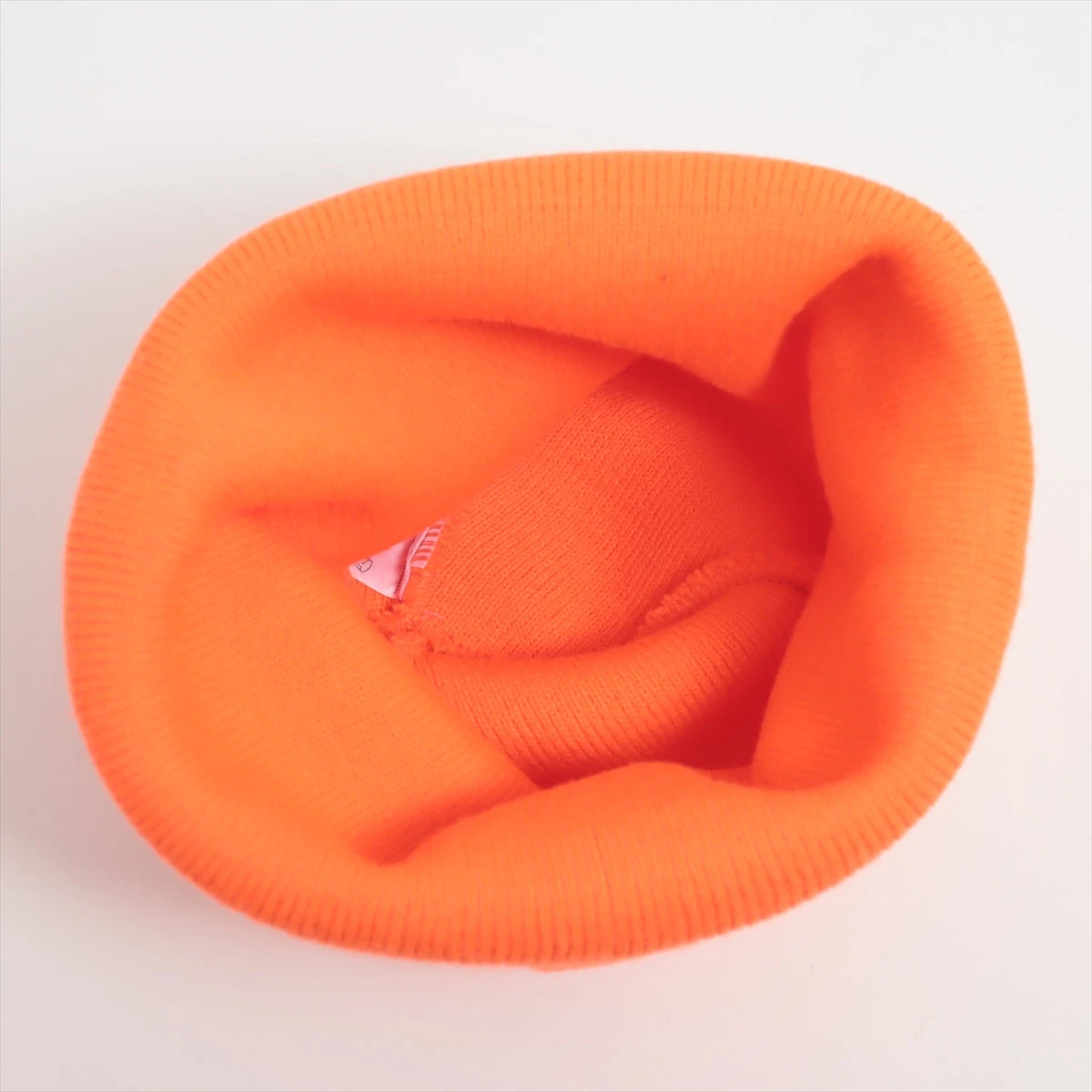 クロムハーツ ビーニー アクリル オレンジ ONE SIZE ニット