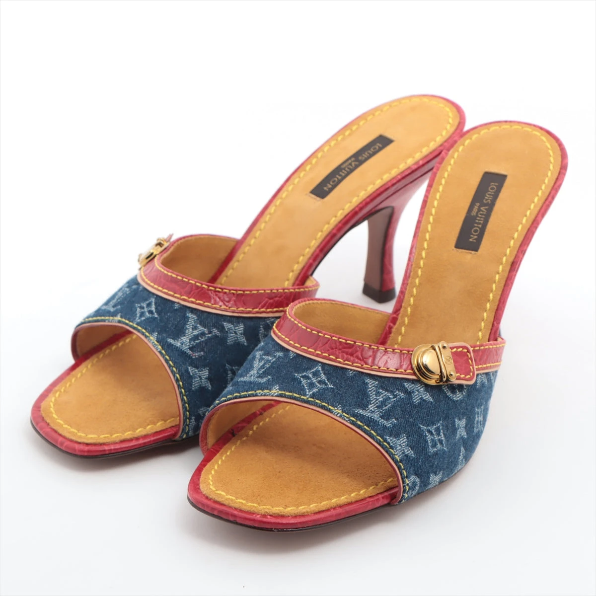 ルイヴィトン サンダル｜レッド(赤)｜中古ブランド品・ブランド古着