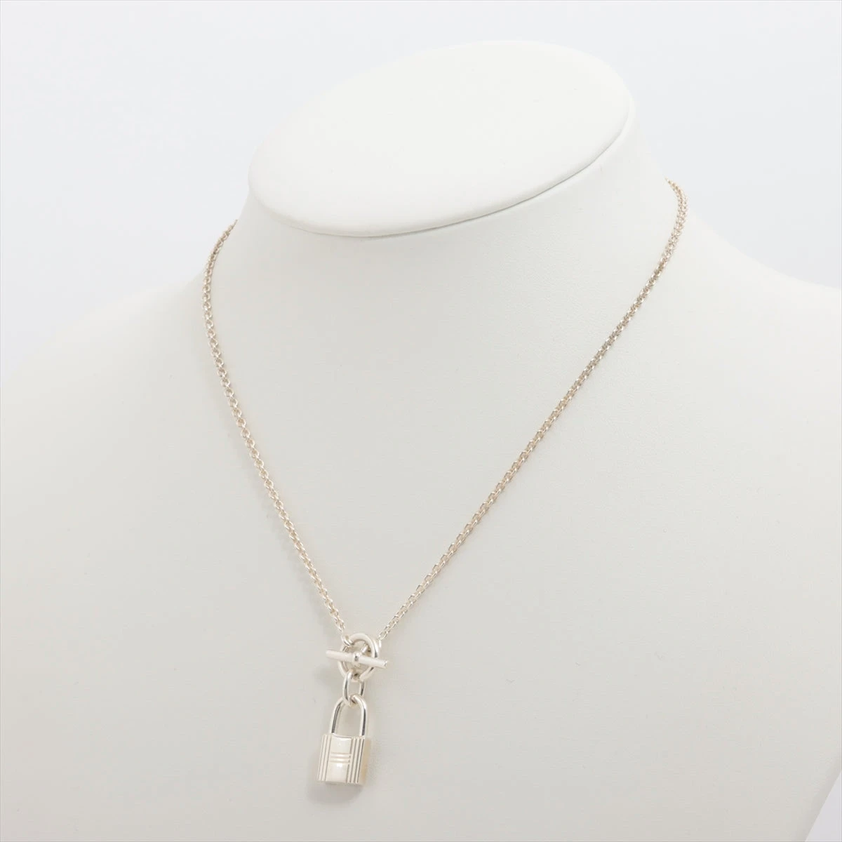 エルメス　カデナ　ロック　アミュレット　ネックレス　トグル　925 エルメス カデナ ロック アミュレット ネックレス トグル 925