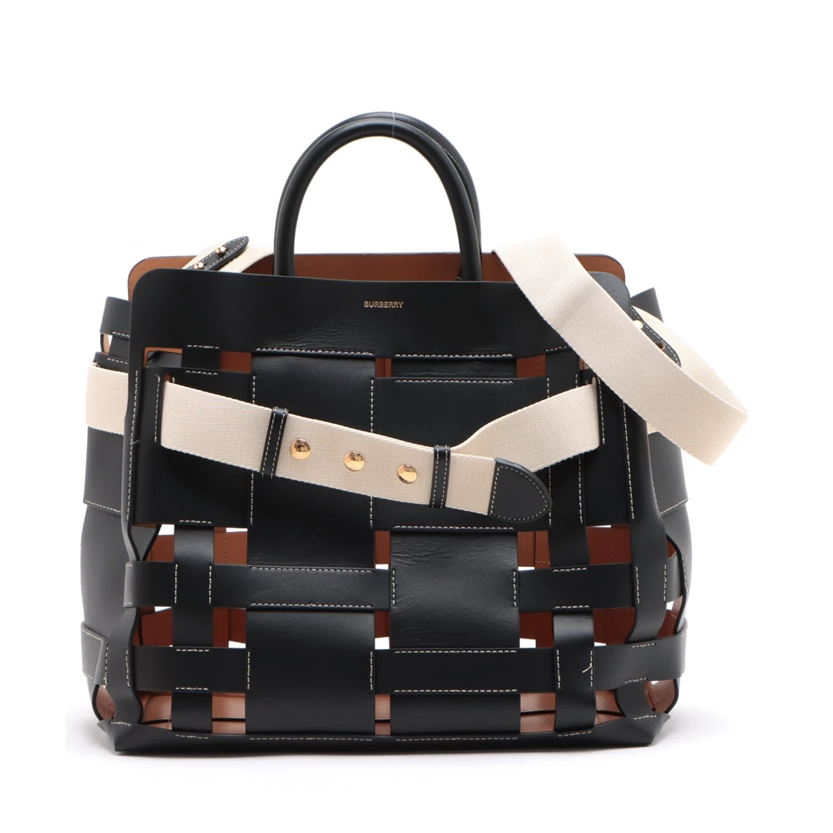 Burberry 2wayハンドバッグ　ベルト BURBERRY バーバリー ハンドバッグ ベルトバッグ 2WAY