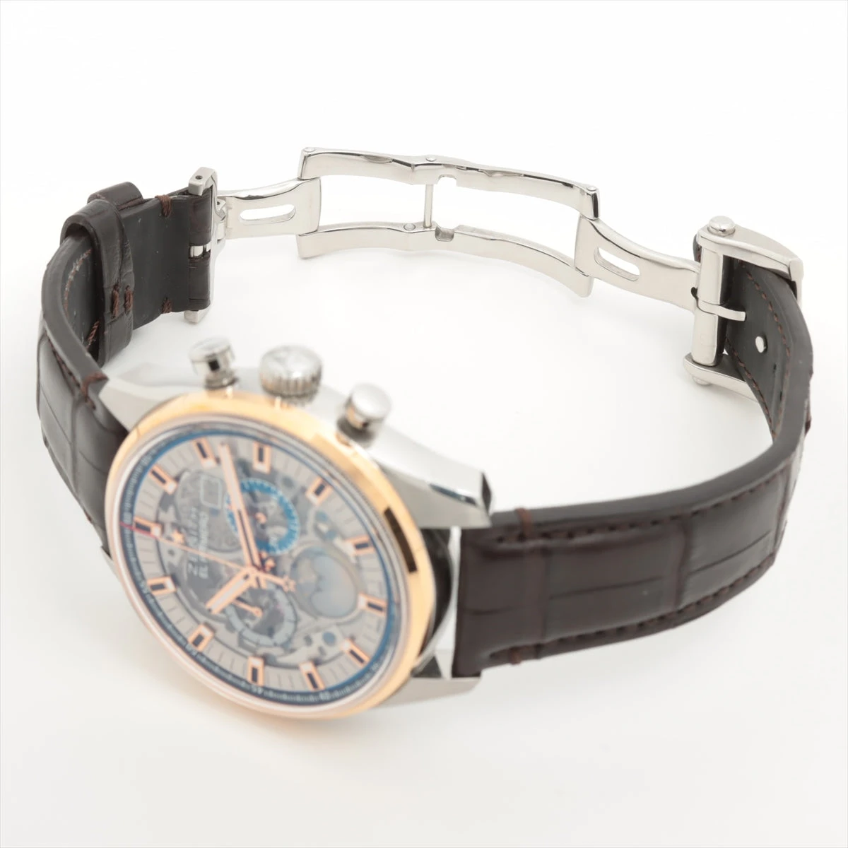 ゼニス クロノマスター グランドデイト フルオープン ムーン＆サン