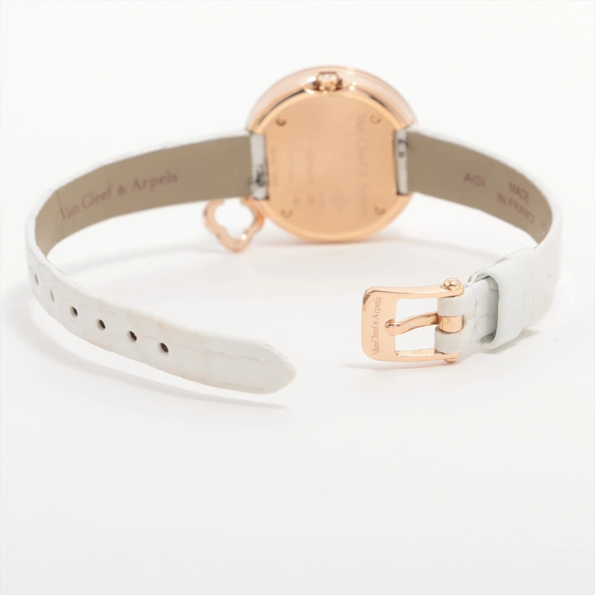 ヴァンクリーフ＆アーペル／レディースウォッチ レディ アーペル ポン デ ザムルー オーブ ウォッチ 18K ローズ