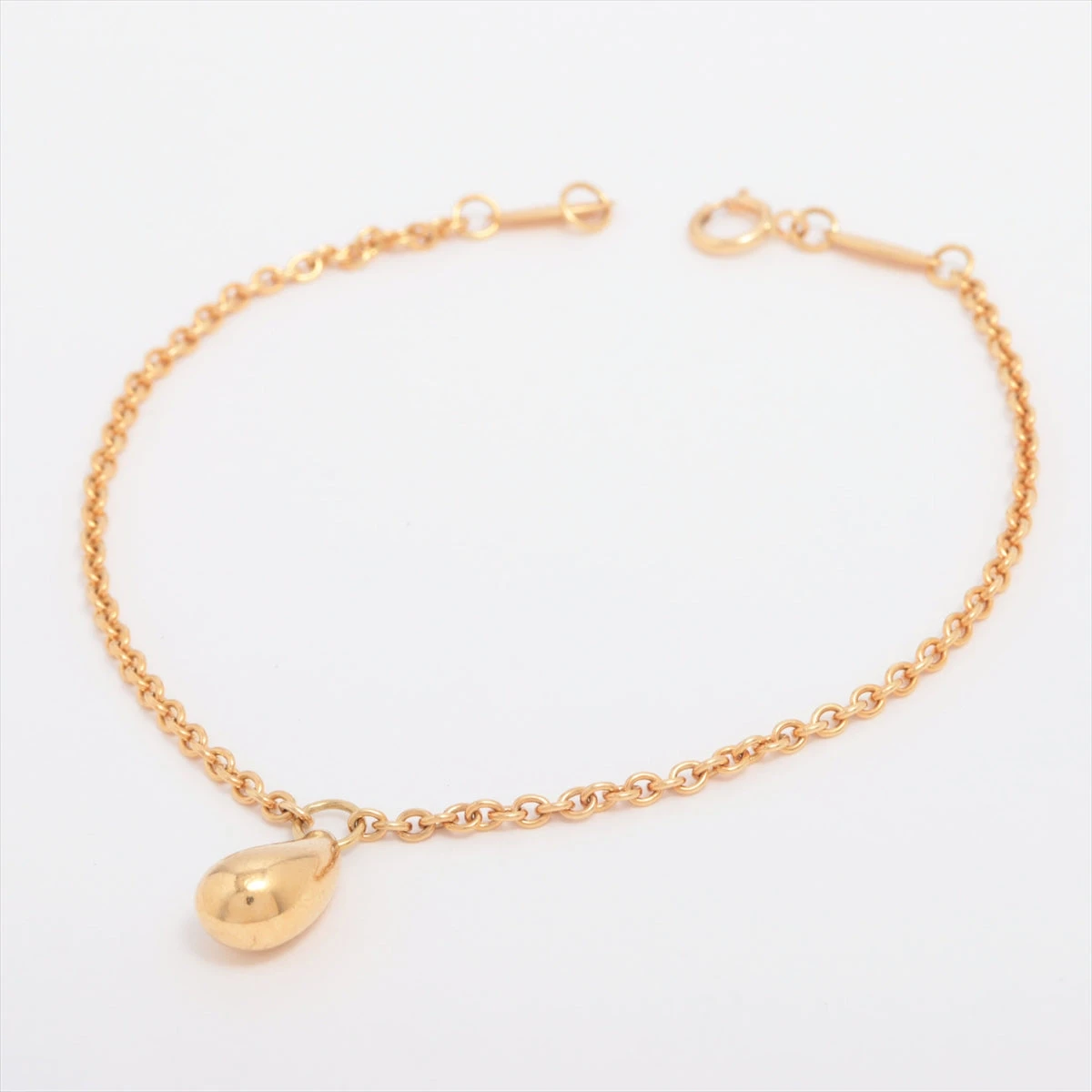 ティファニー ティアドロップ ブレスレット 750(YG) 5.1g A2629268  