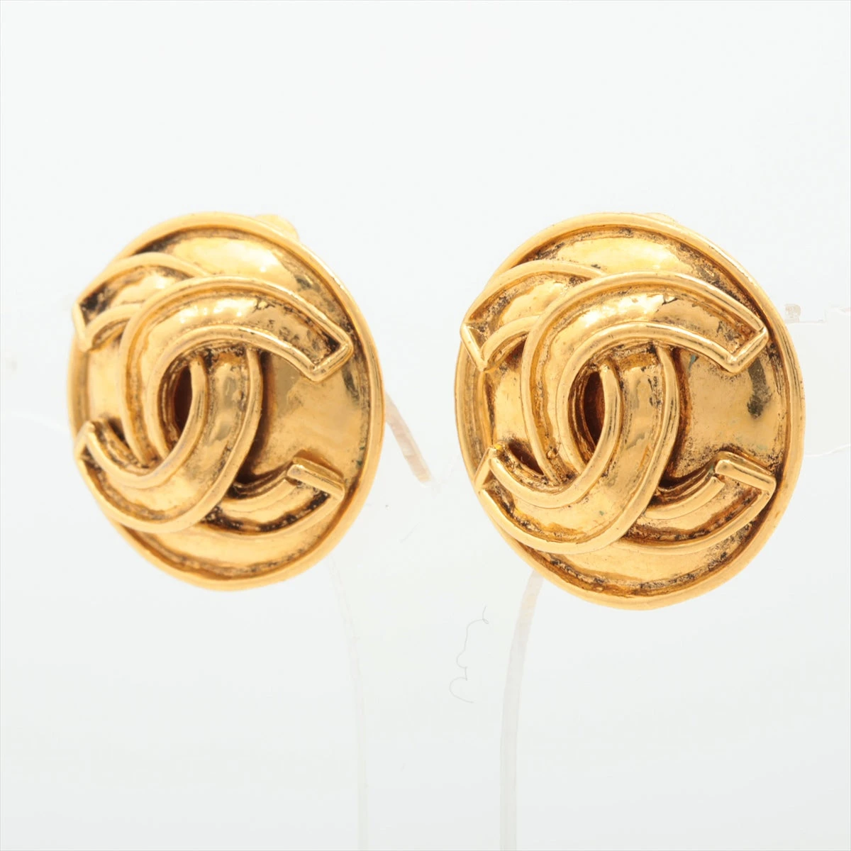 シャネル サークルココ 94P イヤリング(両耳用) GP ゴールド ココ  