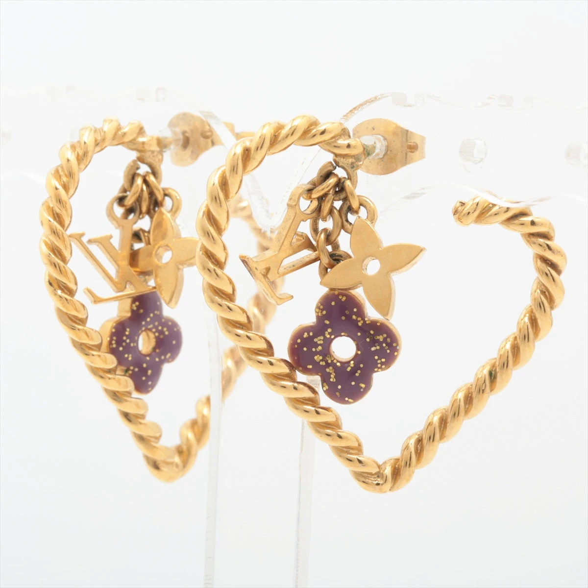LOUIS VUITTON ゴールド ピアス(両耳用) ヴィトン ピアス(両耳用) GP ゴールド A2622188｜中古ブランド品