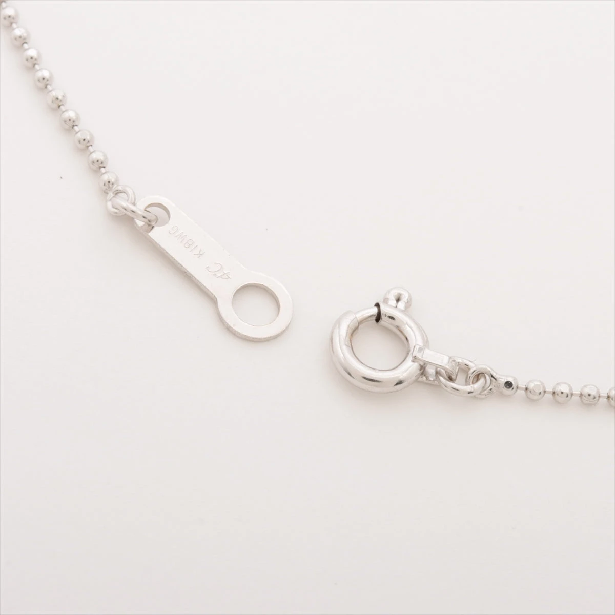 4℃ アンクレット K18WG 1.6g A1935219｜中古ブランド品