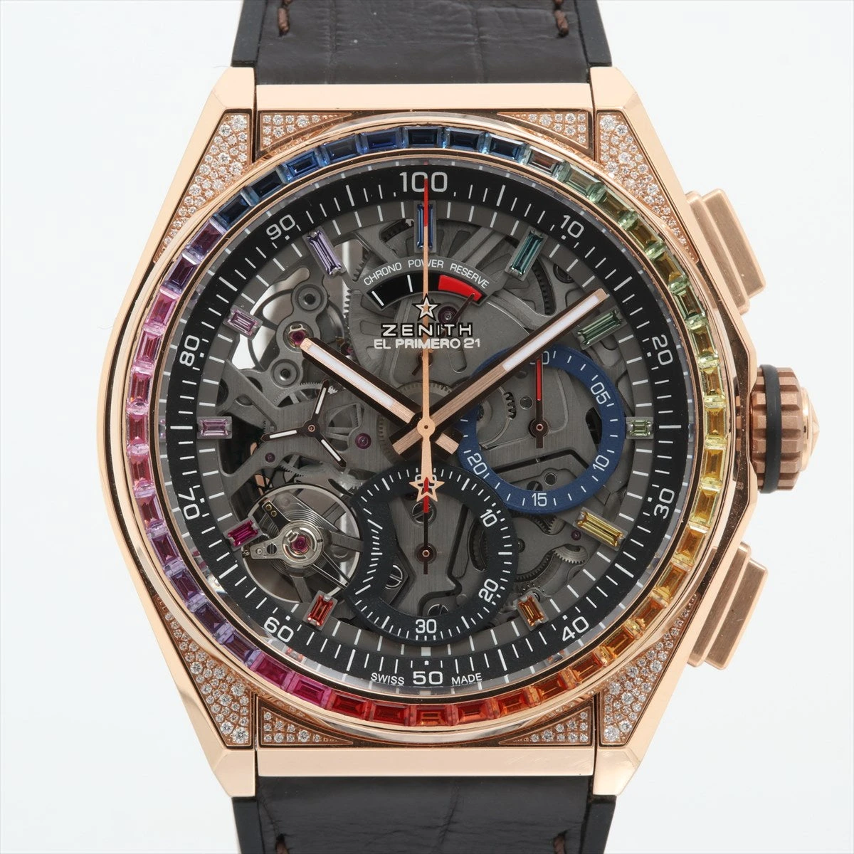ゼニス デファイ エルプリメロ21 22.9003.9004/72.R585 583007 RG×革 