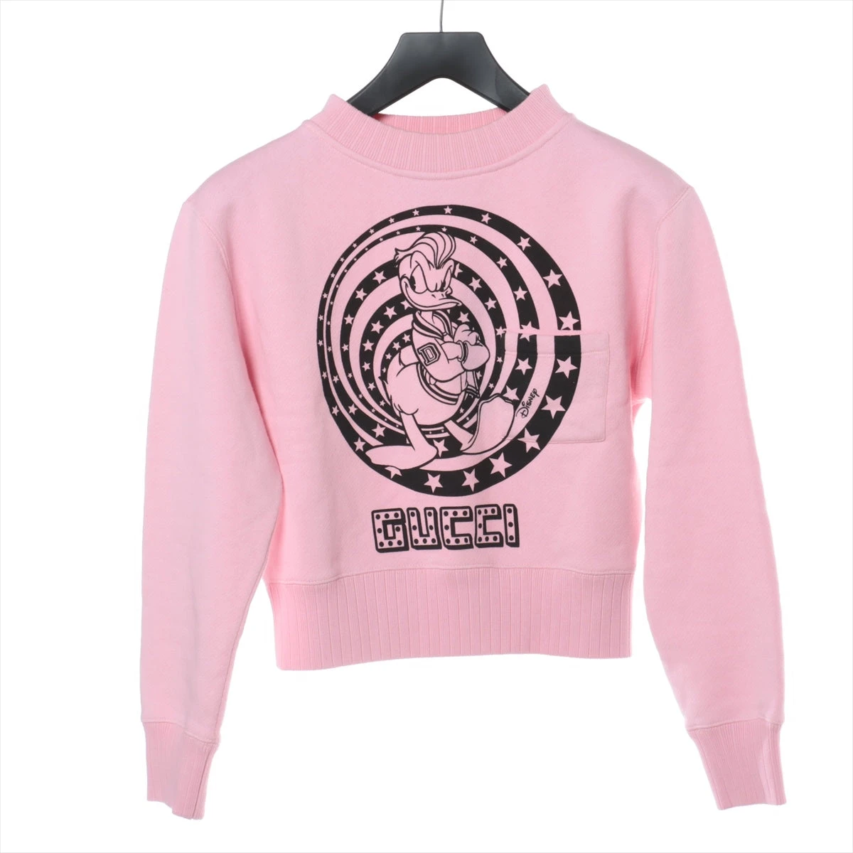 GUCCI グッチ　ミッキー　ディズニー　コラボ　スウェット　XXS ピンク GUCCI グッチミッキーディズニーコラボスウェットXXS ピンク