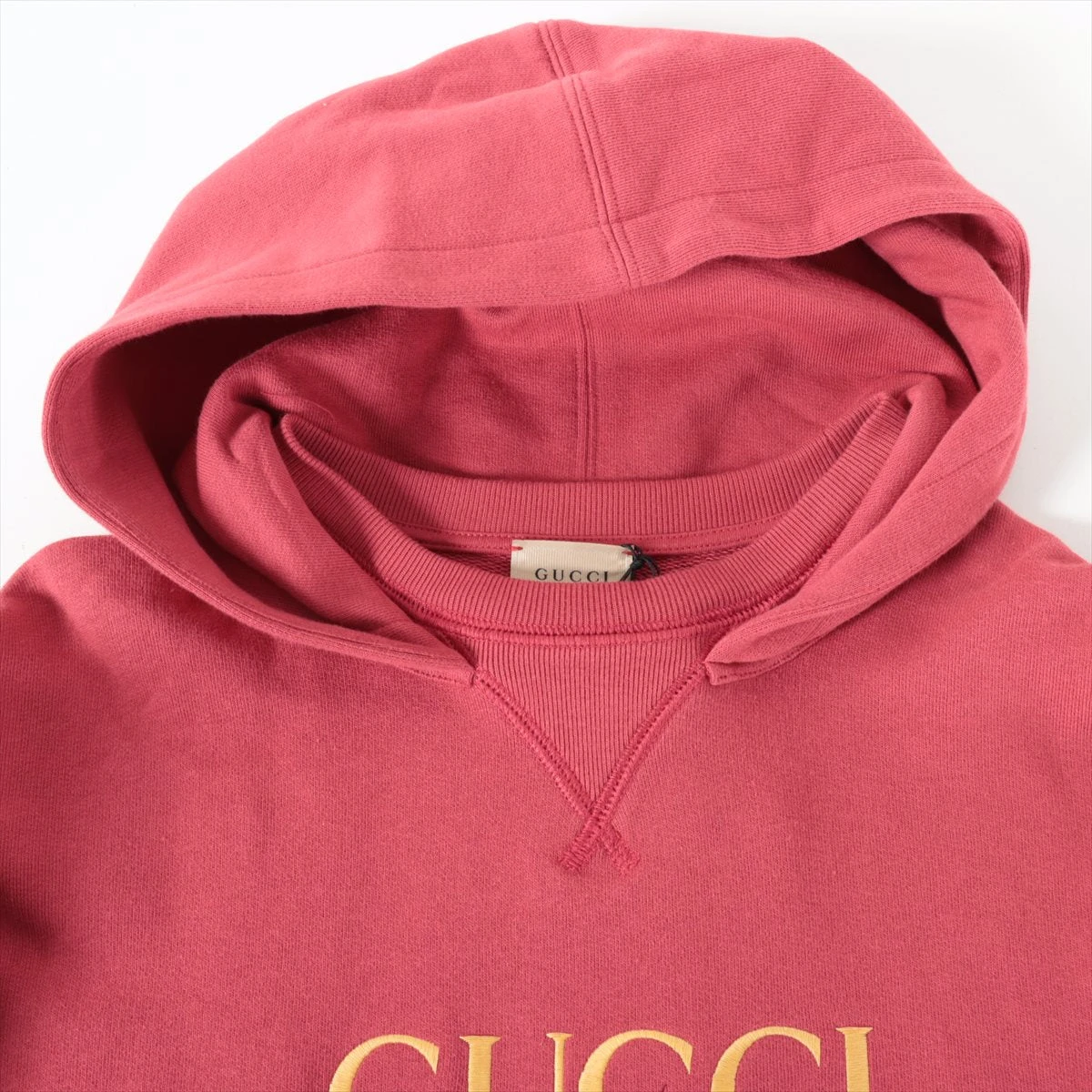 グッチチルドレン パーカーワンピ フード付き GUCCI グッチ チルドレン キッズ ロゴパーカー パーカーワンピース
