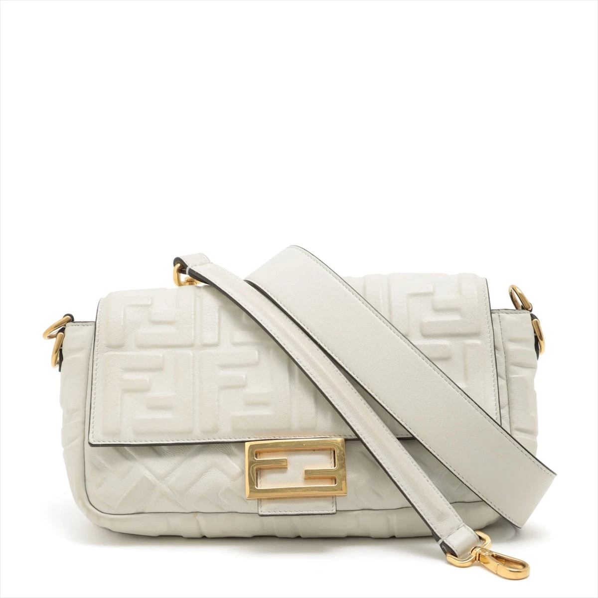 FENDI - 人気✨フェンディ バニティ 2way ショルダーバッグ 白