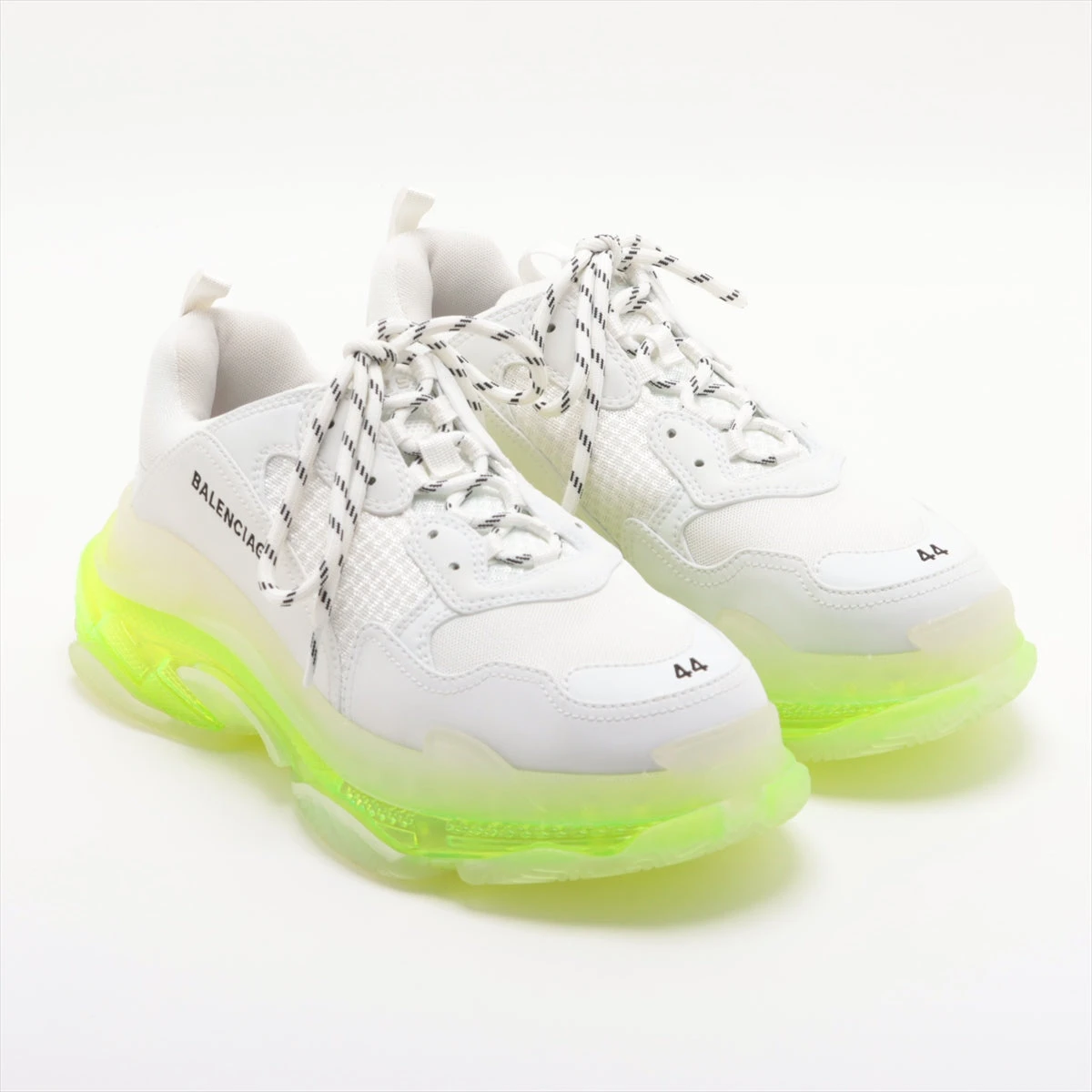 バレンシアガ トリプルS メッシュ×レザー スニーカー 44 メンズ