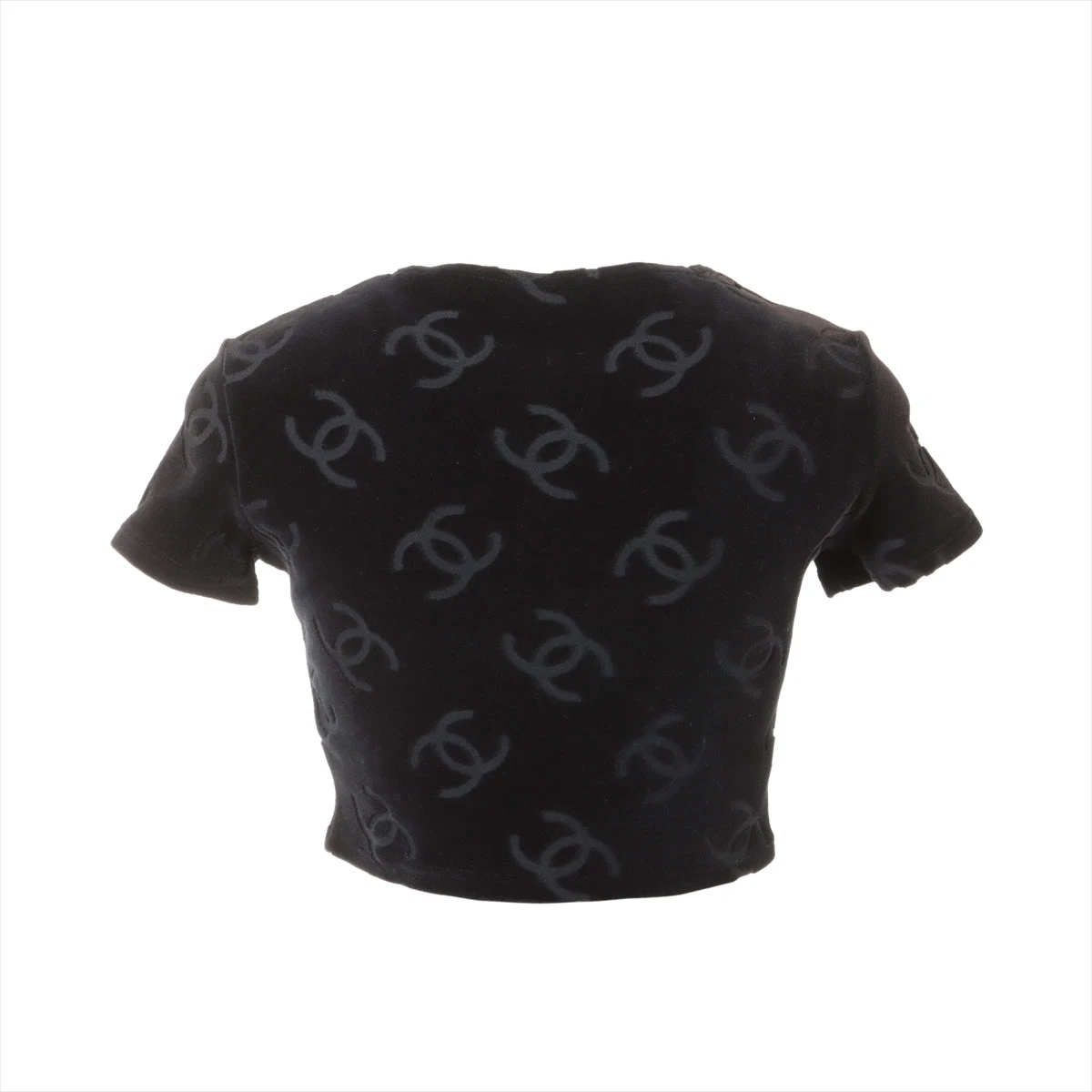 CHANELロゴマークシャツ シャネル ココマーク 96年 コットン×ナイロン Tシャツ 40