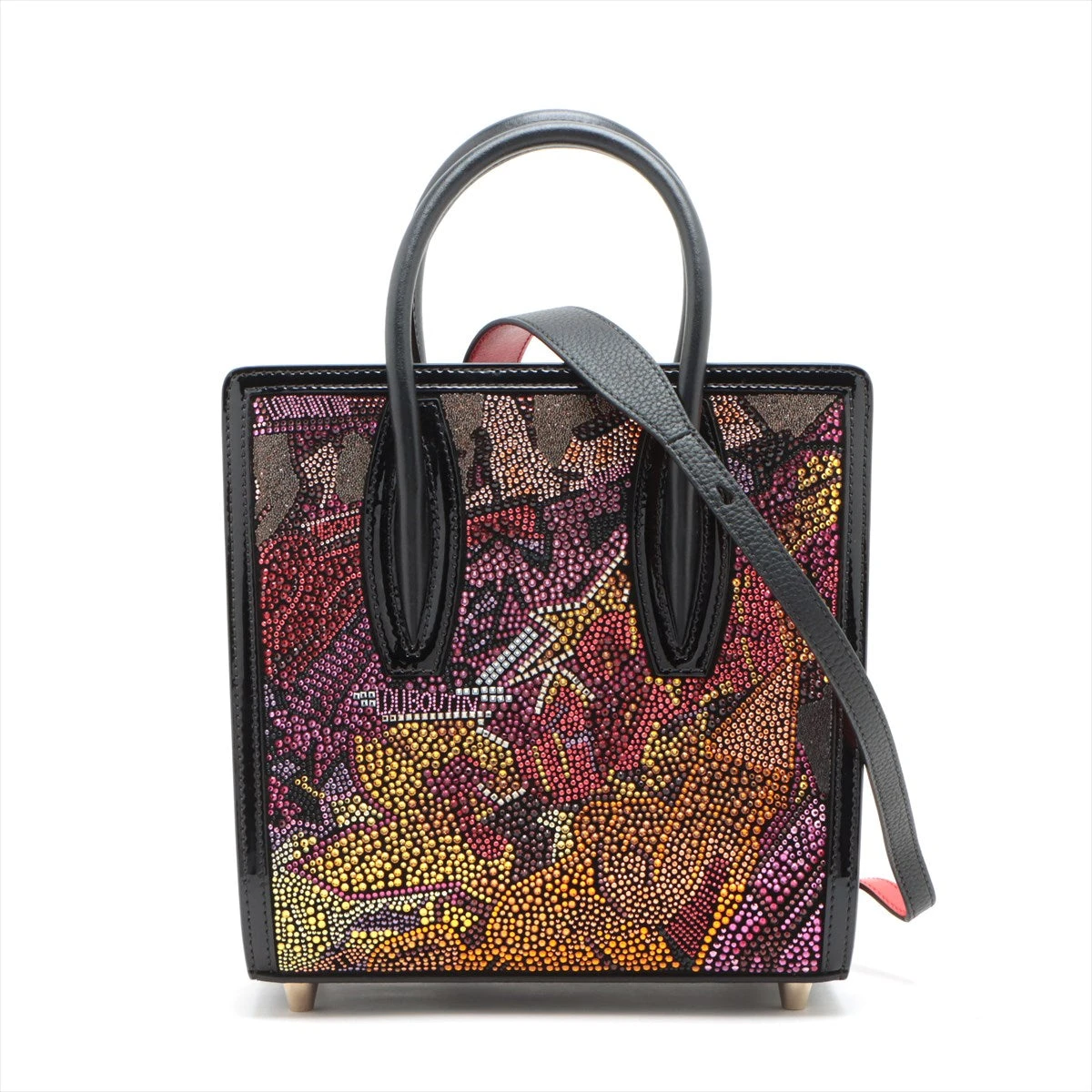 PALOMA SMALL パロマ スモールバッグ レオパード スタッズ レザー PALOMA SMALL パロマ スモールバッグ レオパード スタッズ レザー