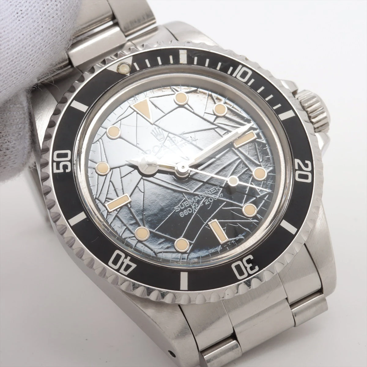 ロレックス サブマリーナ 5513 SS AT 黒文字盤 93150/J10 FF580