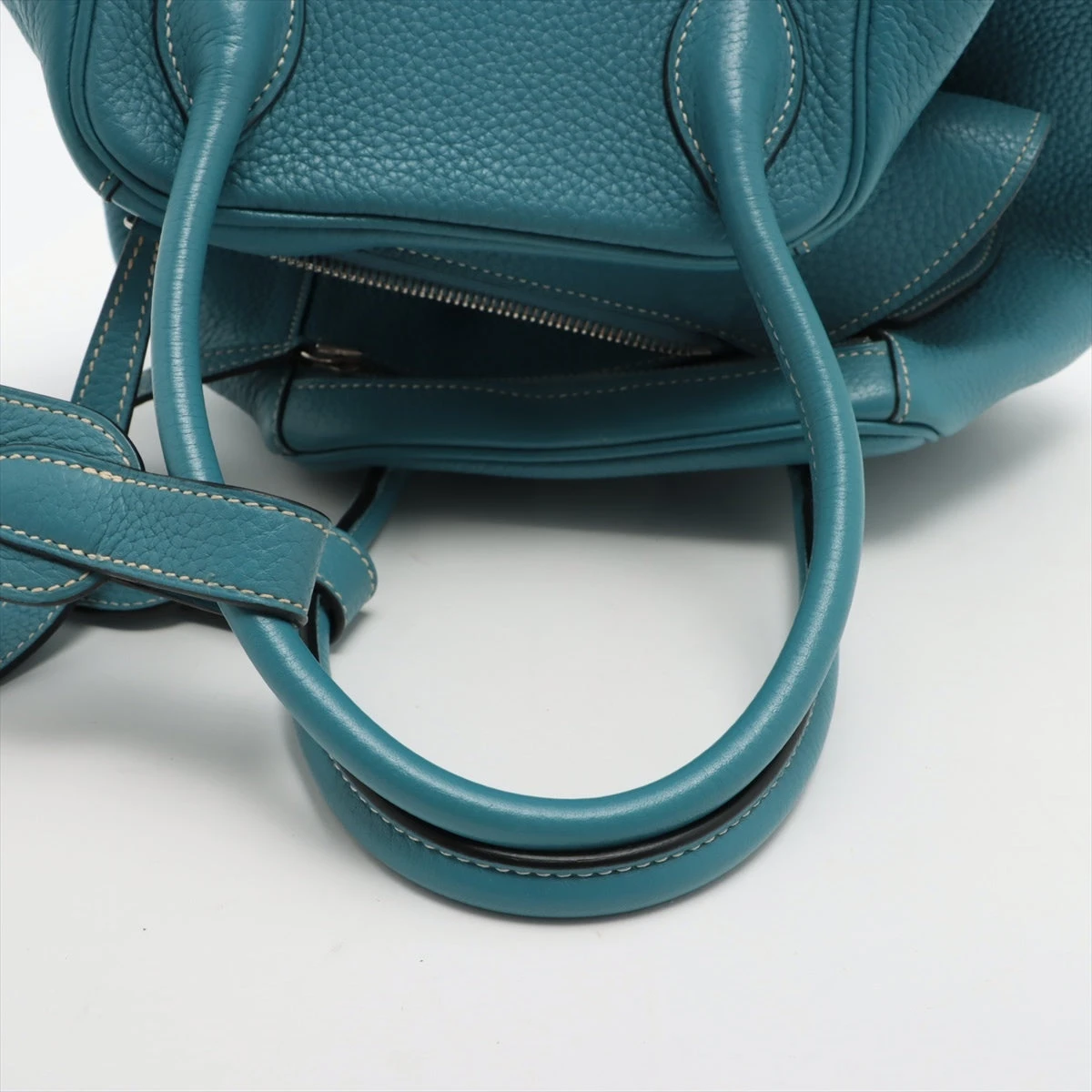 HERMES★エルメス リンディ34 トリヨンクレマンス Bランク エルメス リンディ34 トリヨンクレマンス ブルージーン シルバー