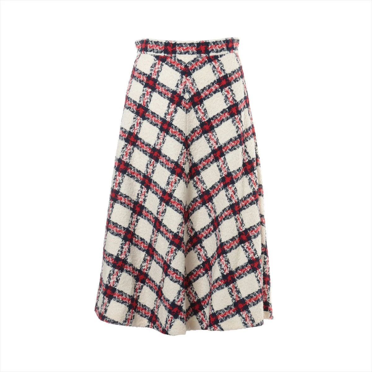 GUCCI ロゴ　パールボタン　スカート　38 GUCCI ロゴ パールボタン スカート 38 GUCCI ロゴパールボタン