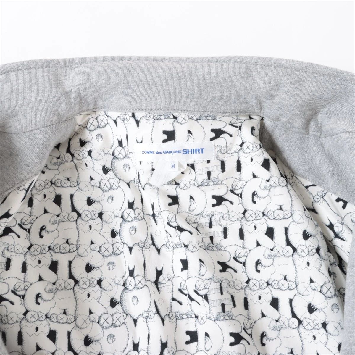 コムデギャルソンシャツ　グラフィティブルゾン　グレー コムデギャルソンシャツ グラフィティブルゾン グレー