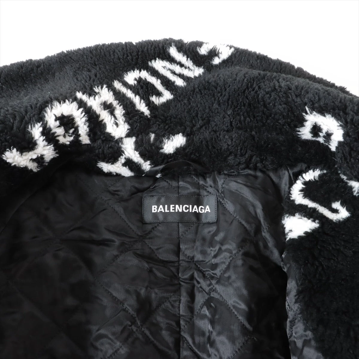 バレンシアガ 19AW アクリル×ポリエステル コート 46 メンズ