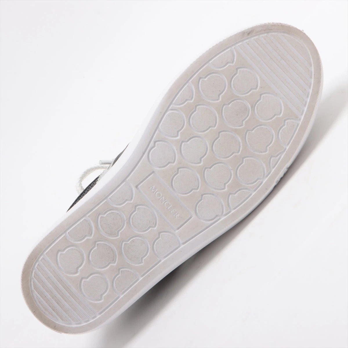 MONCLER/モンクレール ロートップスニーカー シルバー 36 MONCLER (モンクレール) レザー ロートップスニーカー PIVOT