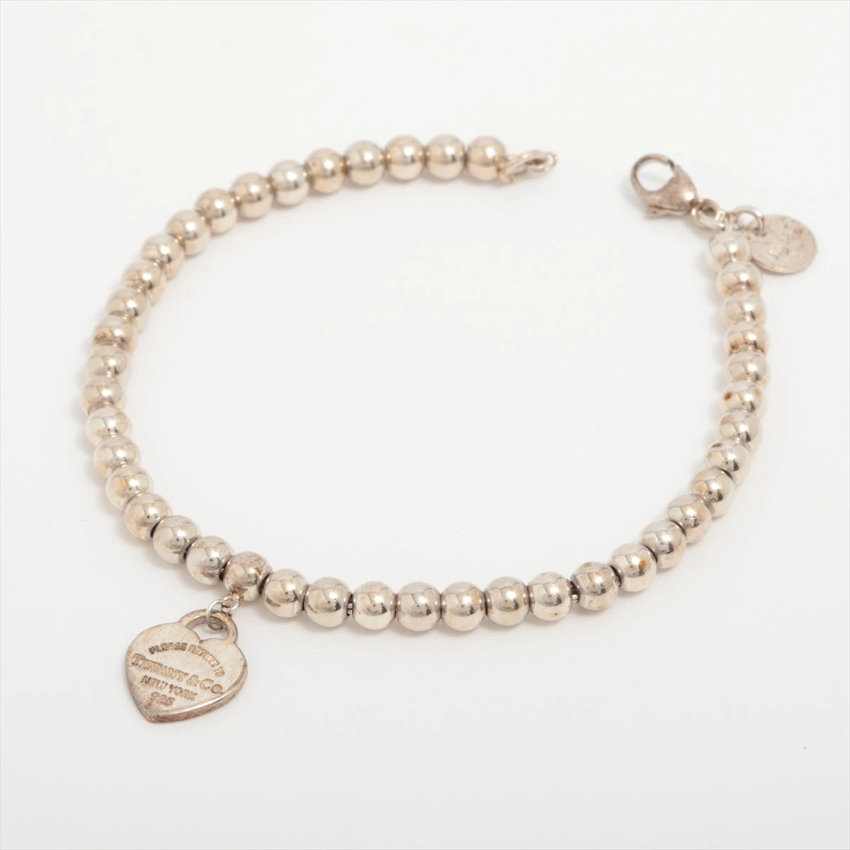 Tiffany & Co. ハート型シルバーブレスレット TIFFANY & Co. ハートタグ ブレスレット シルバー 925 | MixTHINKS
