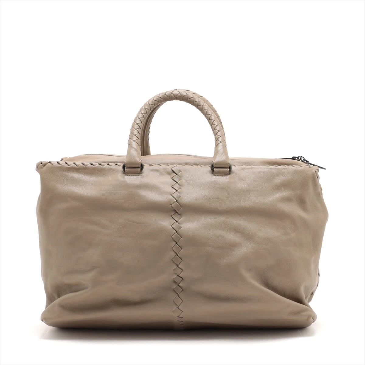 BOTTEGA VENETA ボストンバッグ　スウェード　レザー　ブラウン ブラウン（茶色）系 BOTTEGA VENETA(ボッテガヴェネタ) ボストン