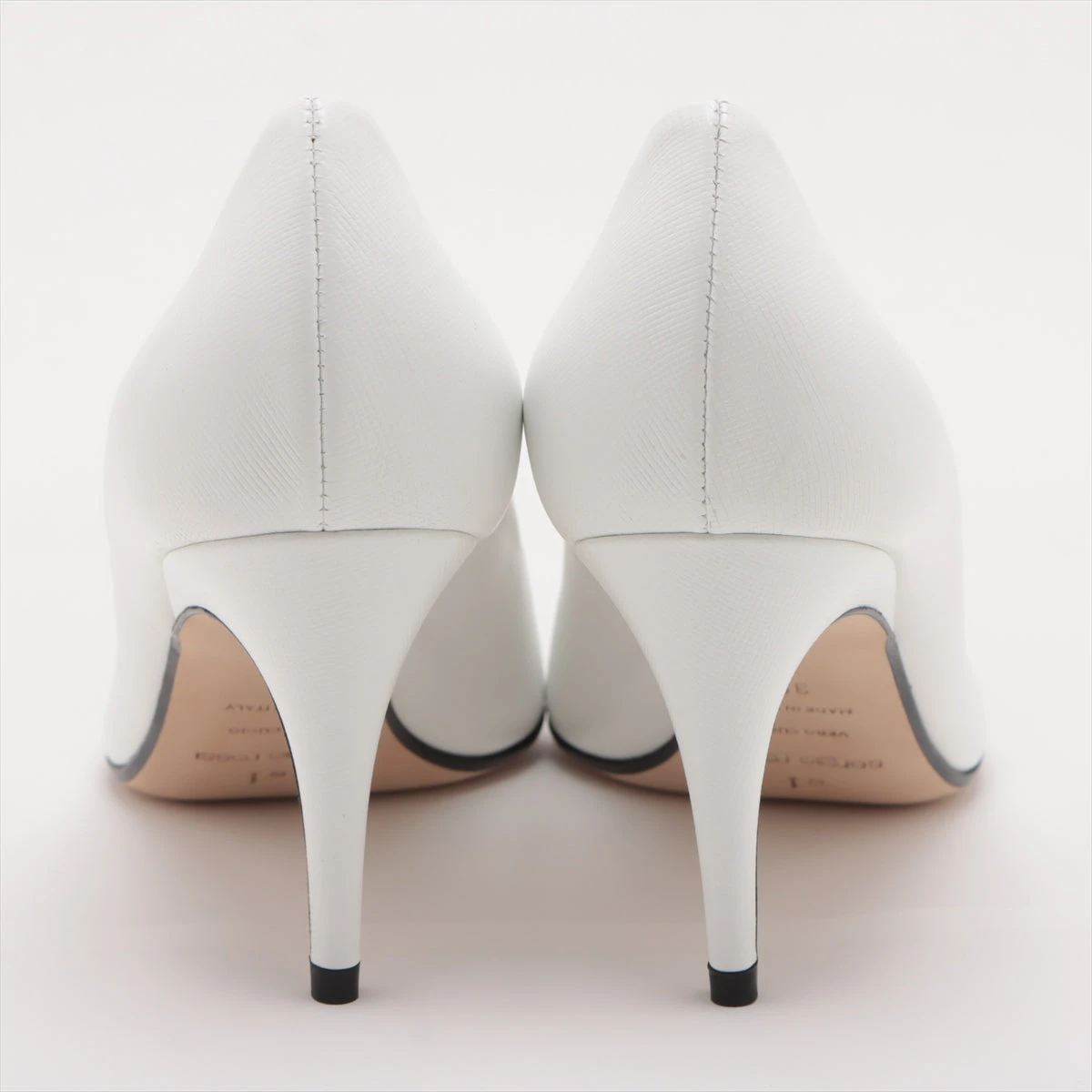 ⭐️新品未使用⭐️　ジャンビットロッシ　ハイヒール　パンプス　ホワイト　レザー ⭐️新品未使用⭐️ ジャンビットロッシ ハイヒール パンプス