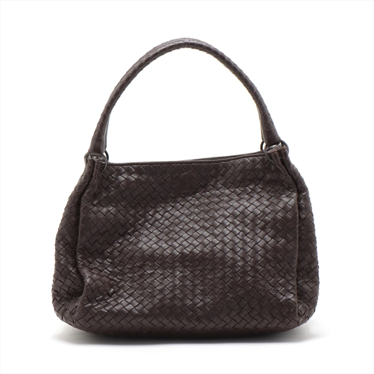 ✨️美品✨️ BOTTGAVENETA イントレチャート トートバッグ ブラウン BOTTEGA VENETA イントレチャート カバ MM トートバッグ