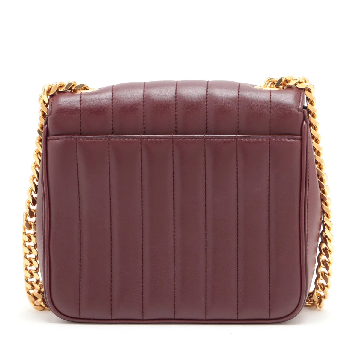 サンローランパリ ヴィキ レザー チェーンショルダーバッグ