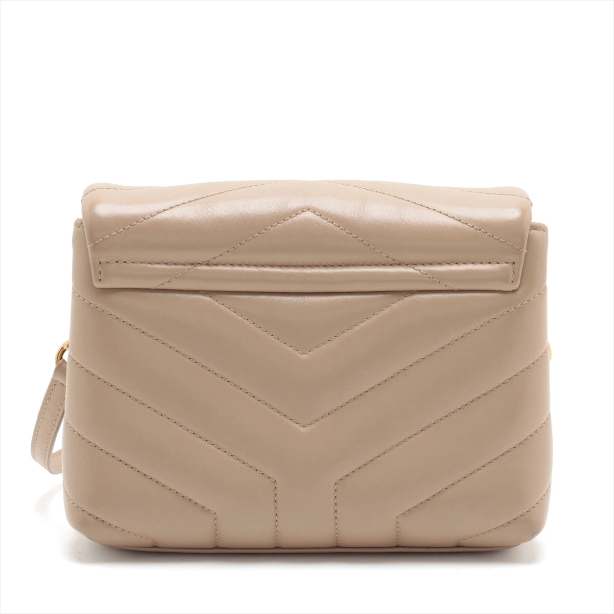 le Luco PARIS ルリュコパリ　レザーショルダーバッグ　ベージュ サンローランパリ ルル レザー ショルダーバッグ ベージュ 630951